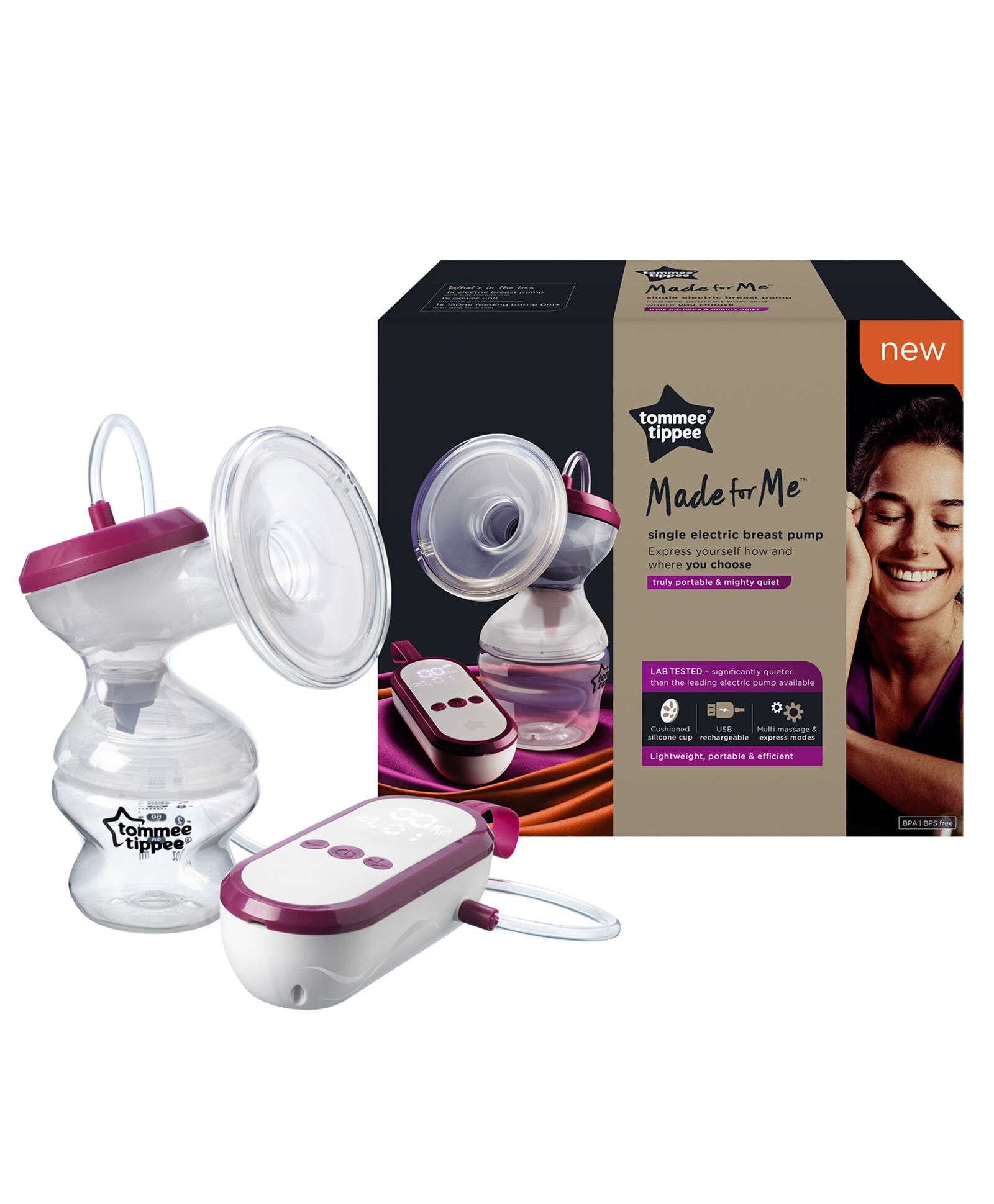 Tommee Tippee Made for Me Electric Breast Pump image number 1