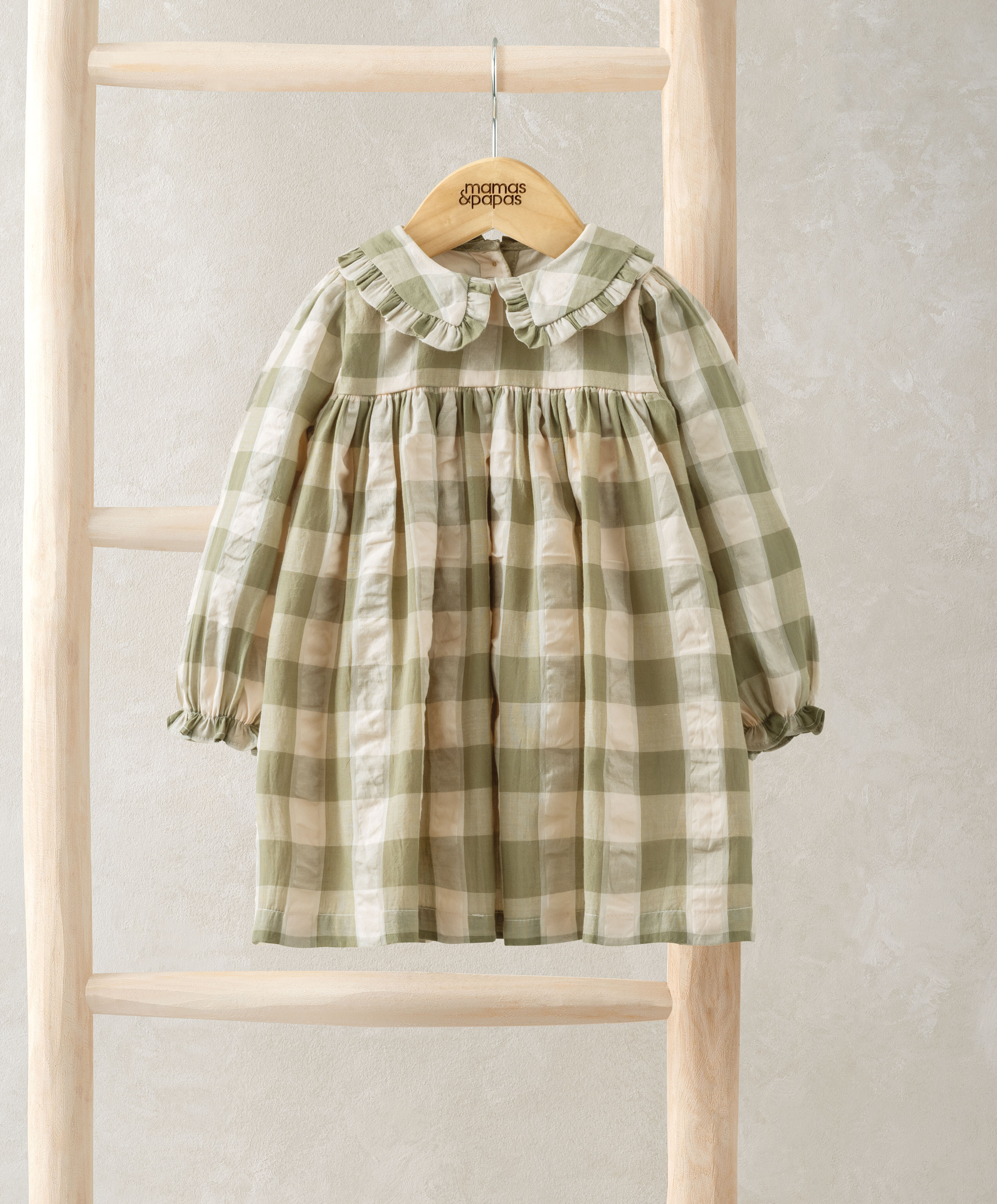 Gingham Shirt Dress image number 1