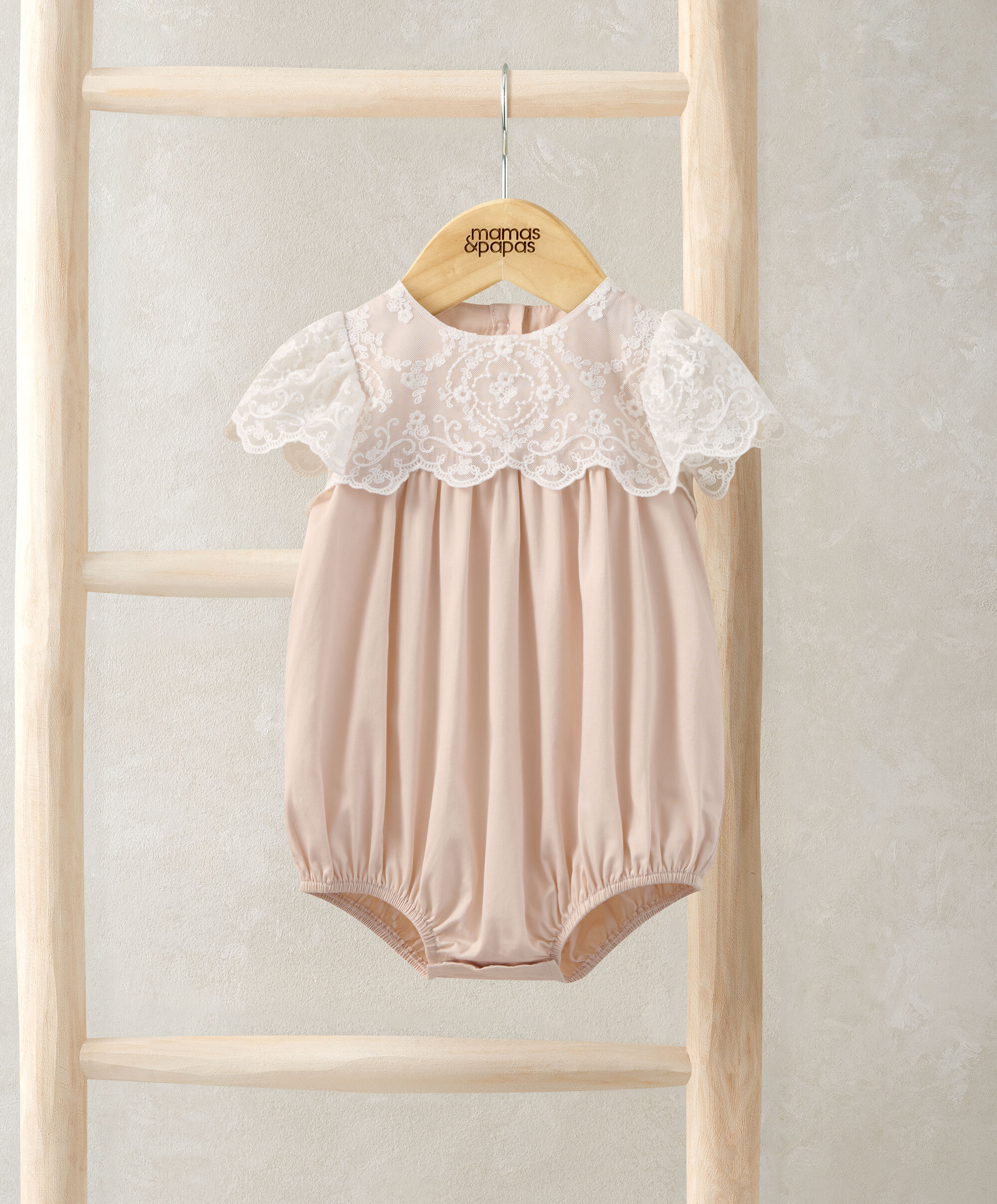 Lace Bodice Romper image number 1