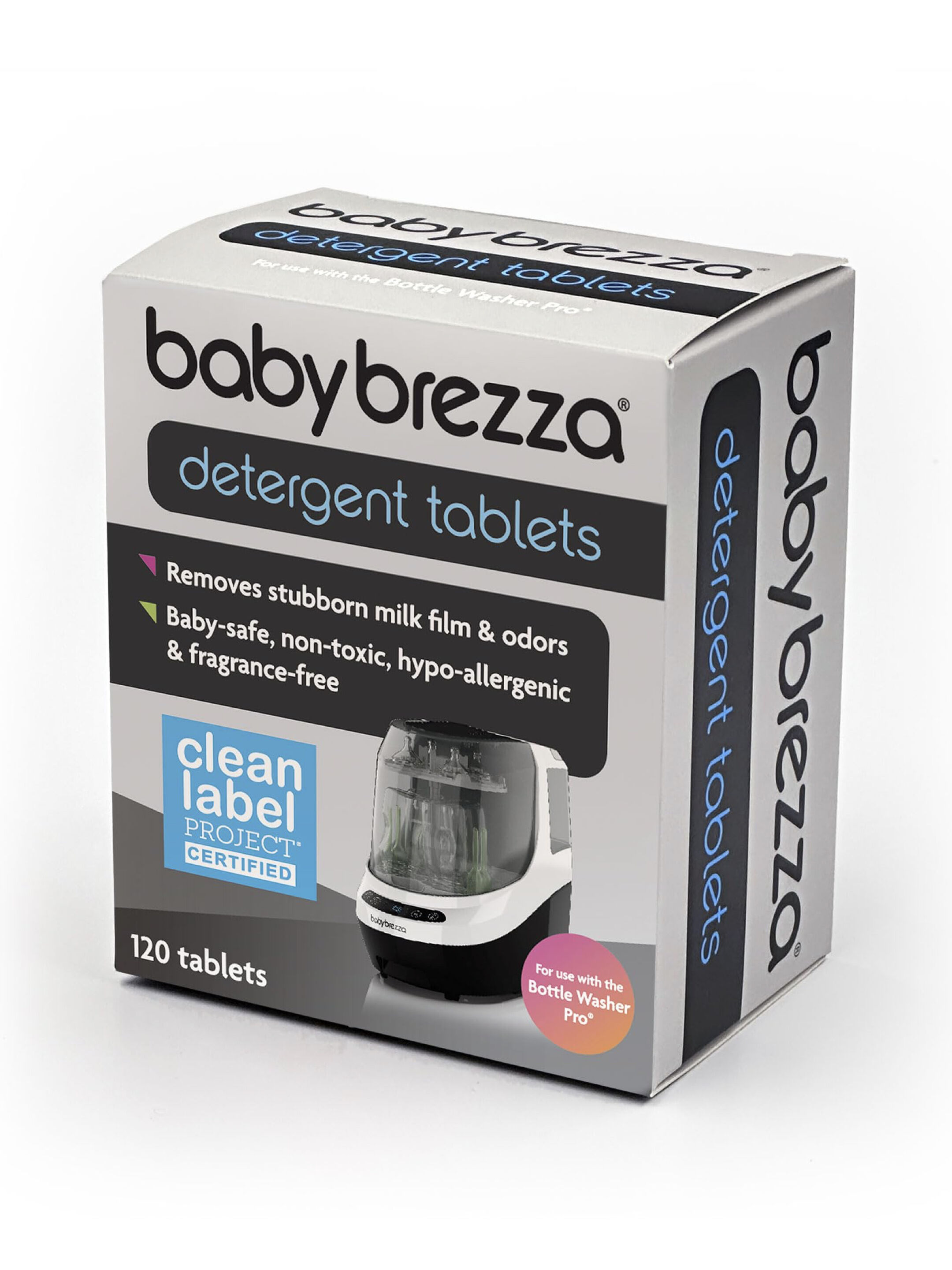 Baby Brezza Bottle Washer Pro Detergent Tablets - 120 Pieces