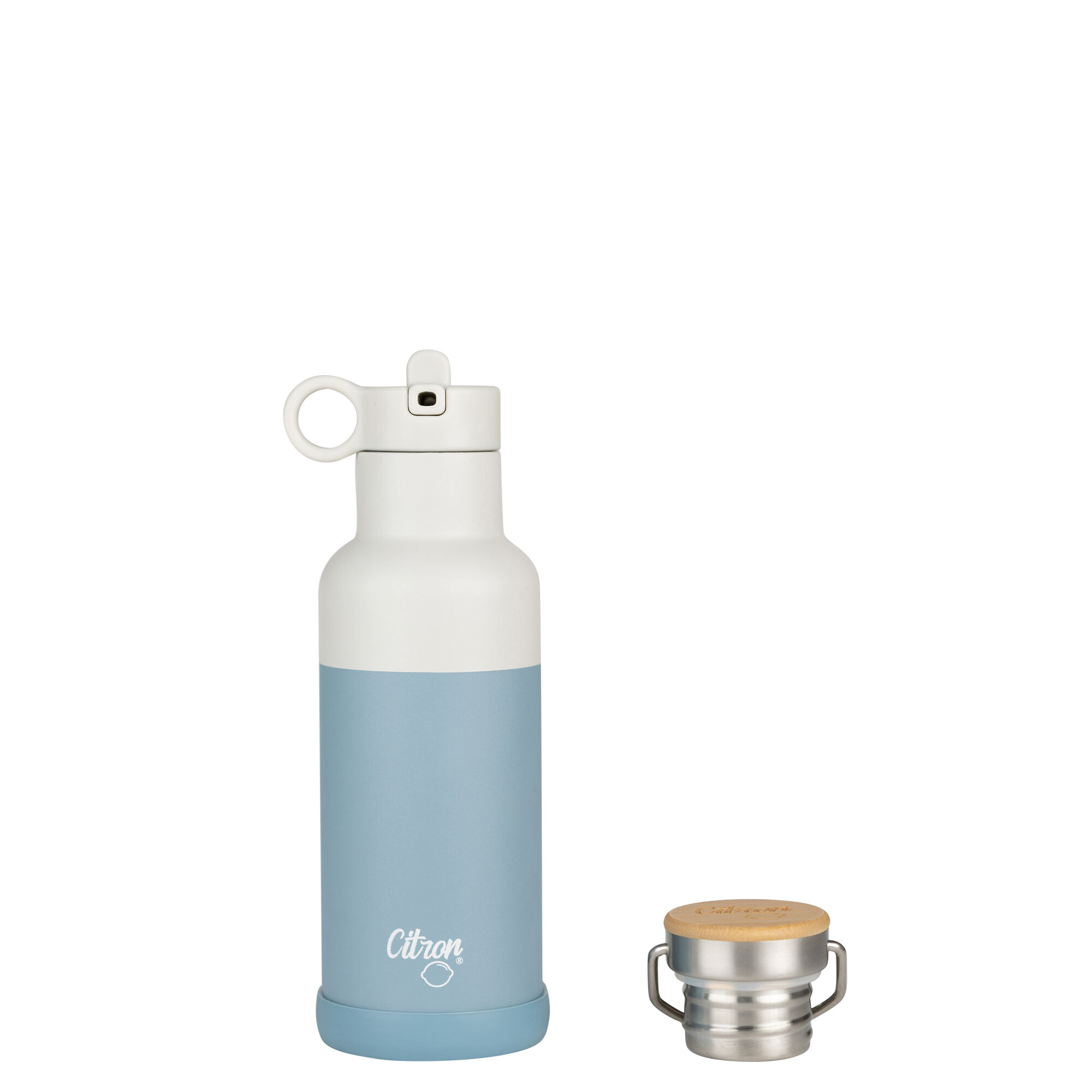 Stainless Steel Water Bottle 500ml - Dusty Blue image number 2
