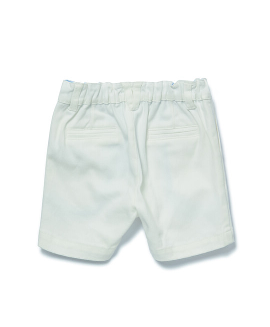 White Chino Shorts image number 5