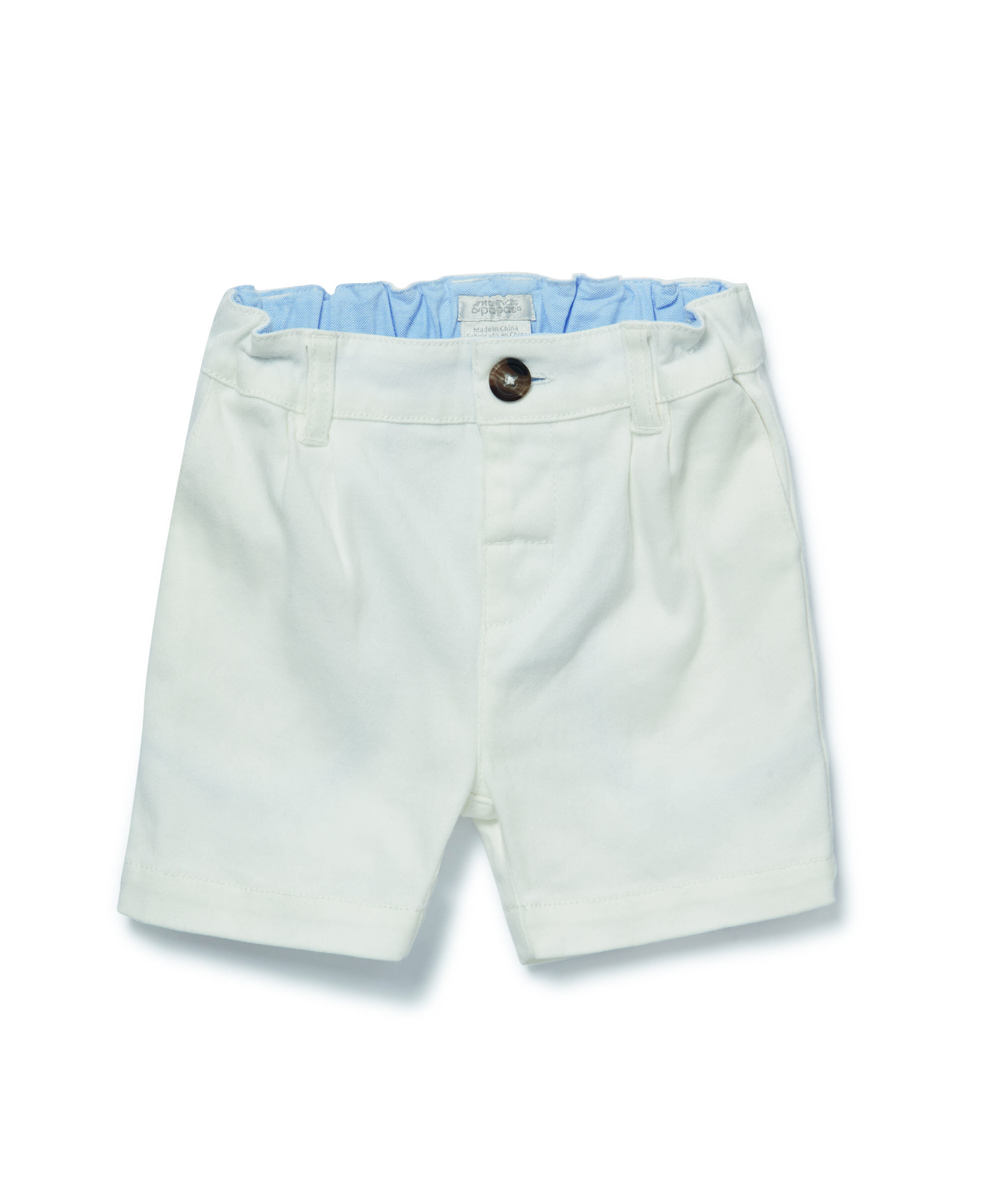 White Chino Shorts image number 4