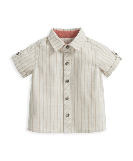 Short Sleeve Striped Shirt image number 2