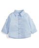 Blue Long Sleeve Cotton Shirt image number 1