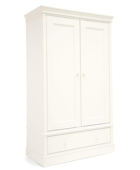 Oxford Wardrobe with Storage Drawer - Pure White image number 8