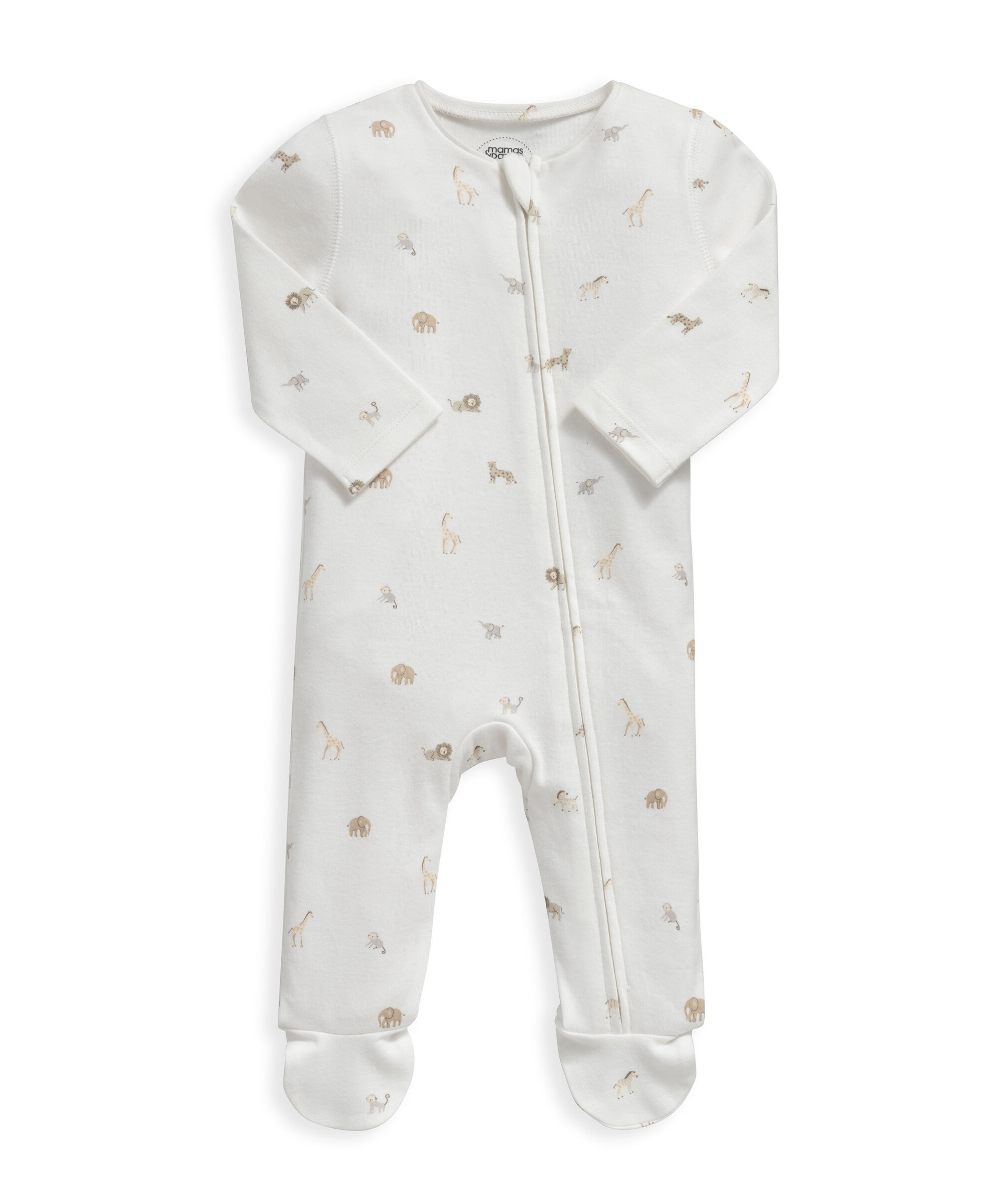 Safari Print Asymmetric Zip All In One image number 1