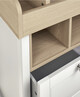 Harwell Dresser Changer White/Oak image number 2