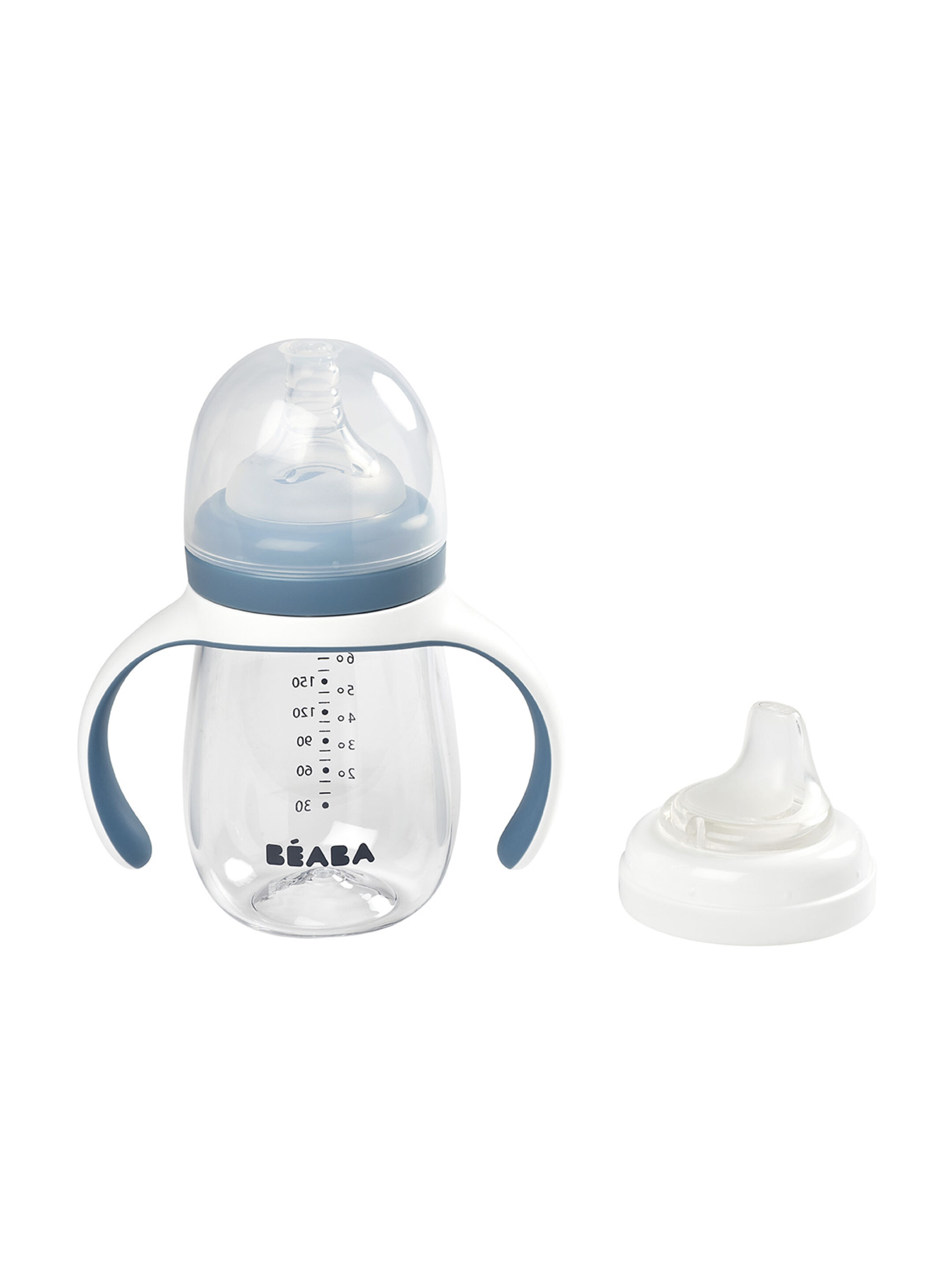 Beaba 2-in-1Learning Cup - Windy Blue image number 2