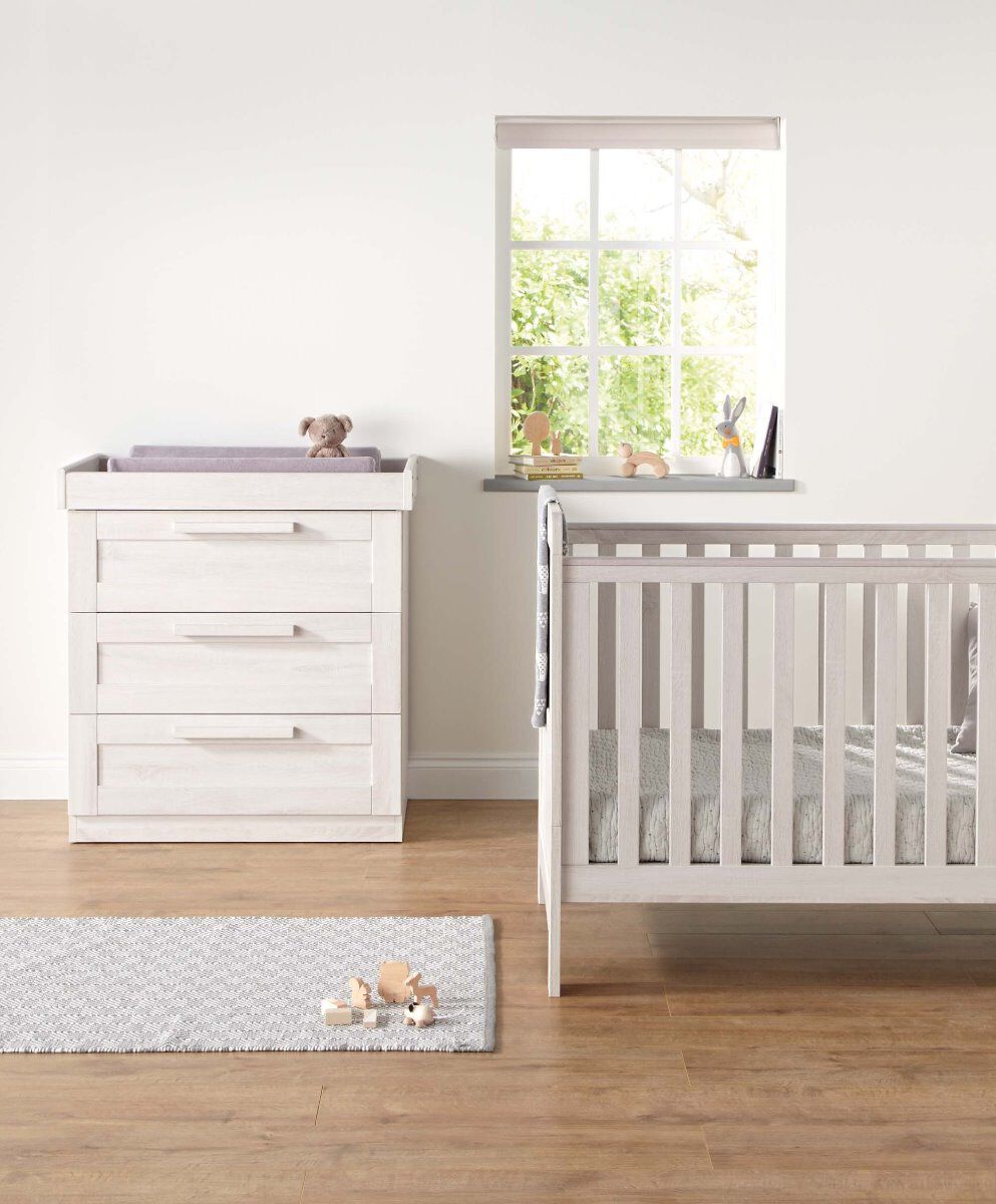 Atlas Cot/Toddler Bed - White image number 7