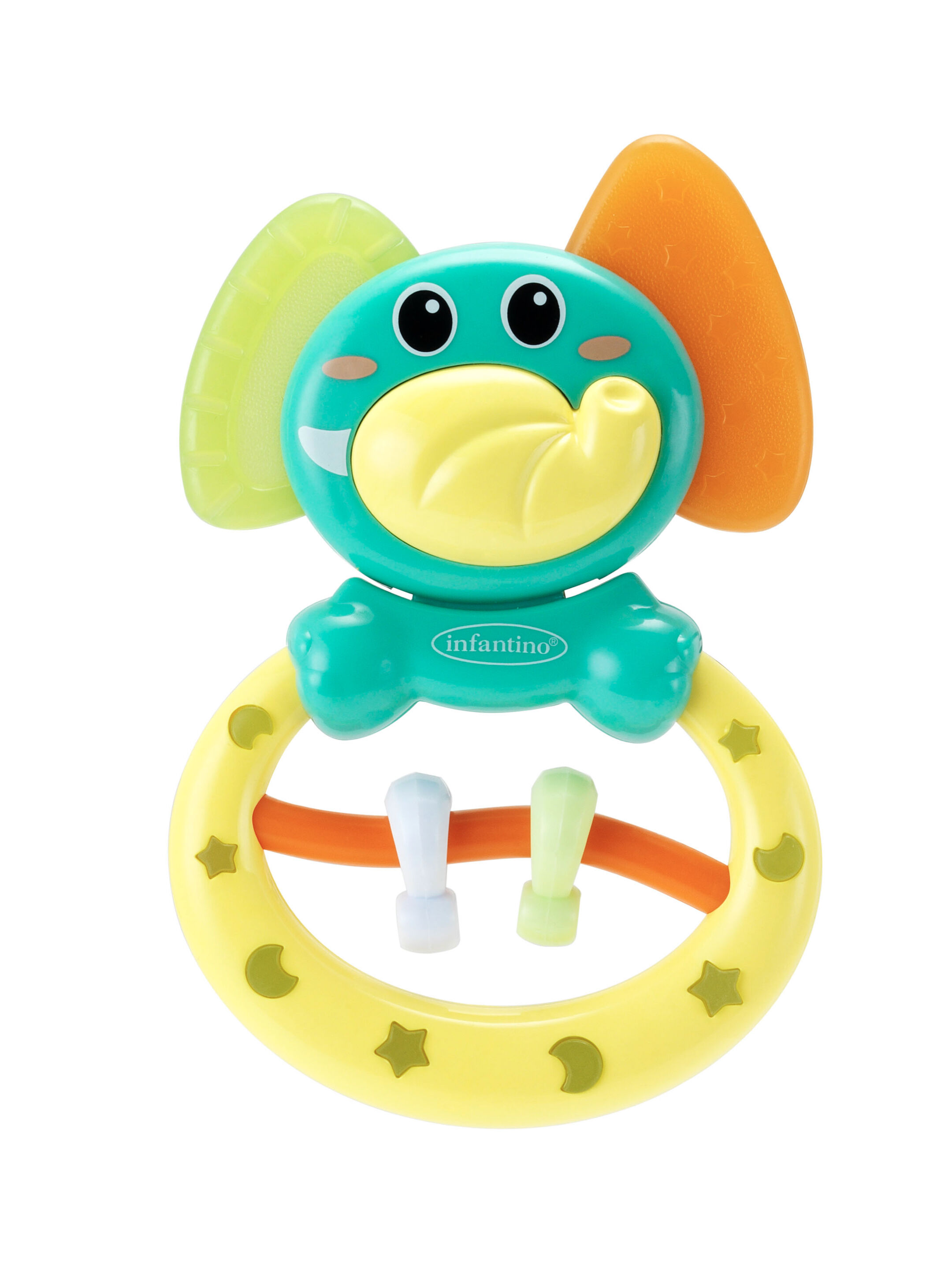 Infantino Rattle & Teether Elephant image number 1