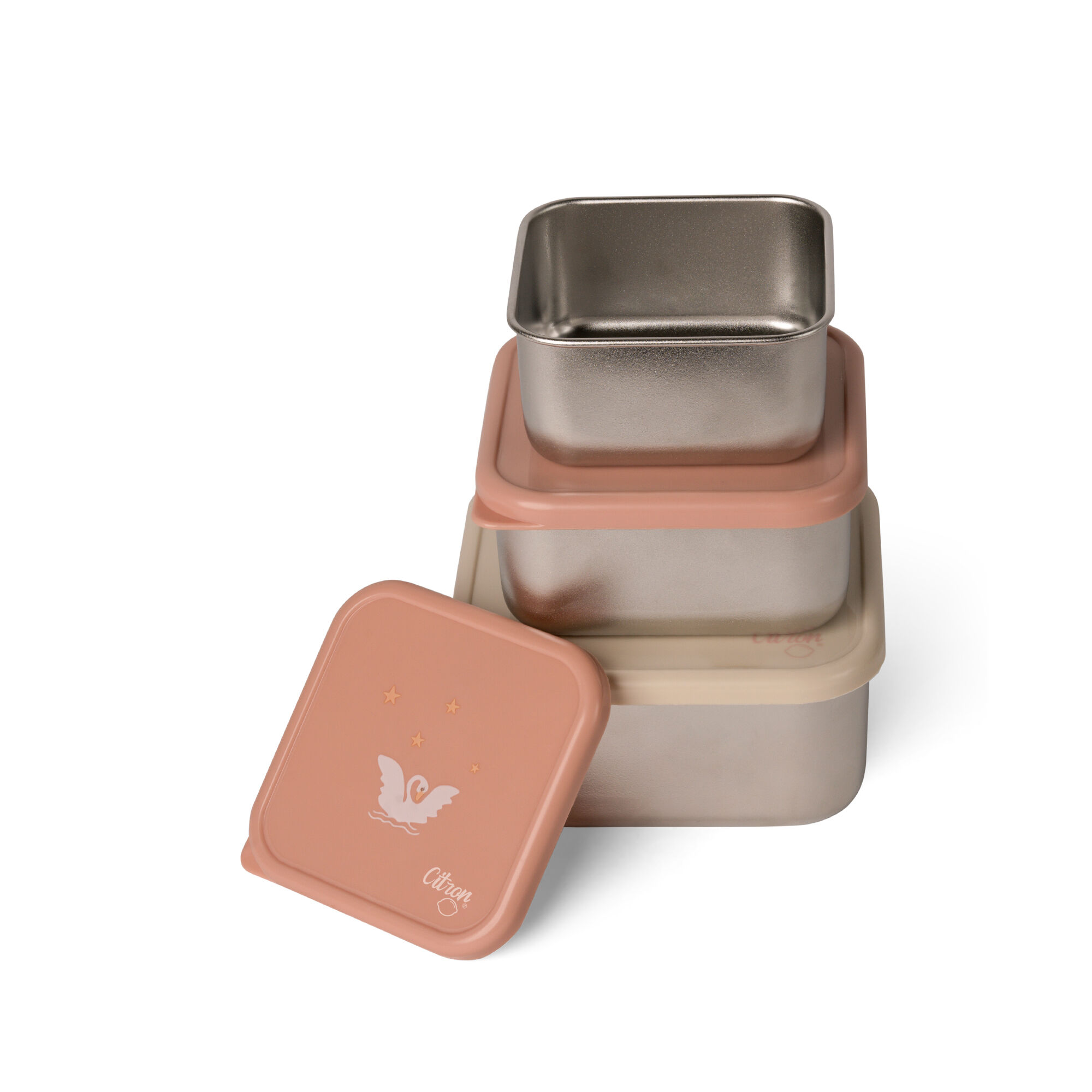 Citron Stainless Steel Stackable Lunchbox - Ballerina image number 2
