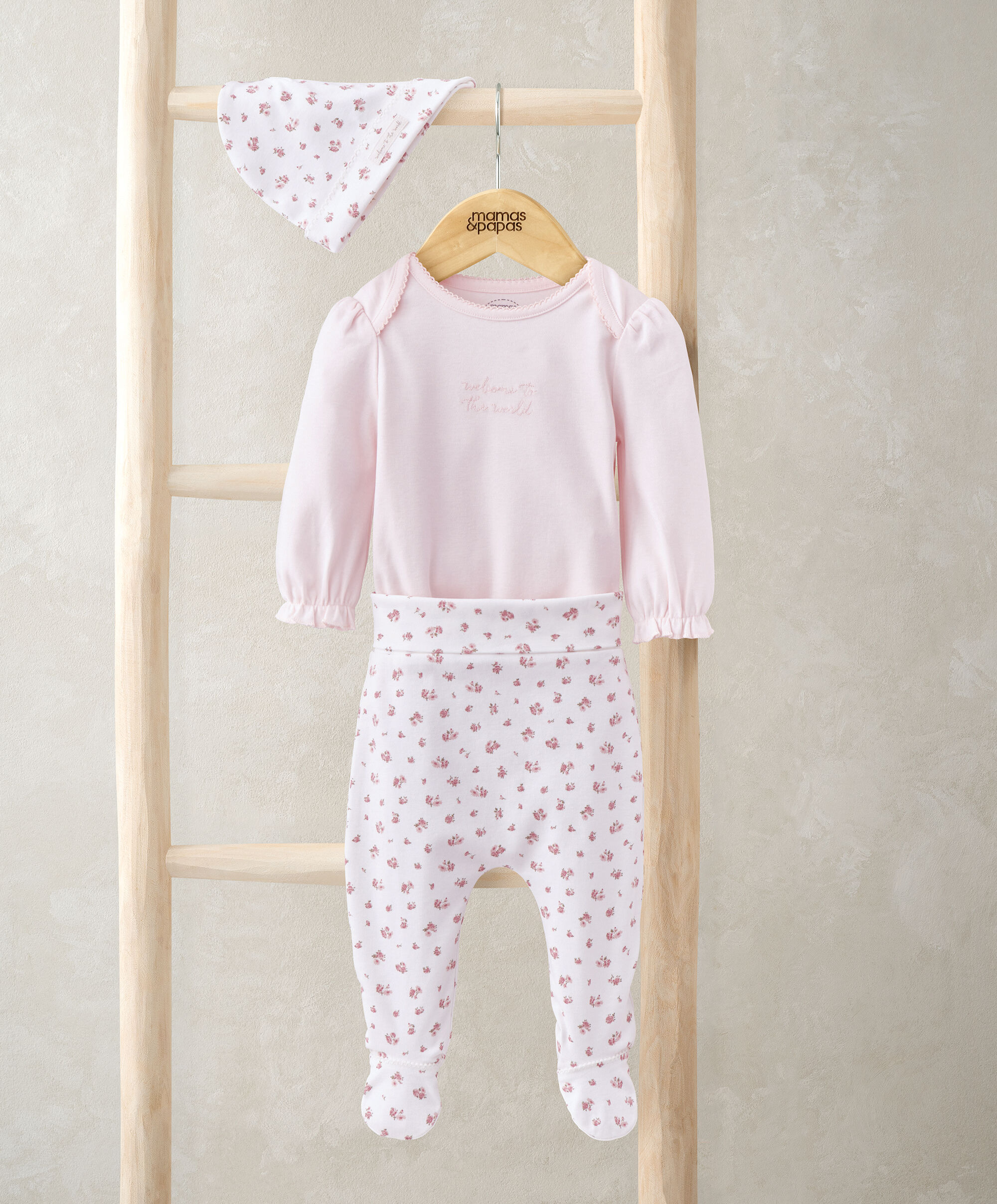 3 Piece Floral My First Outfit image number 1