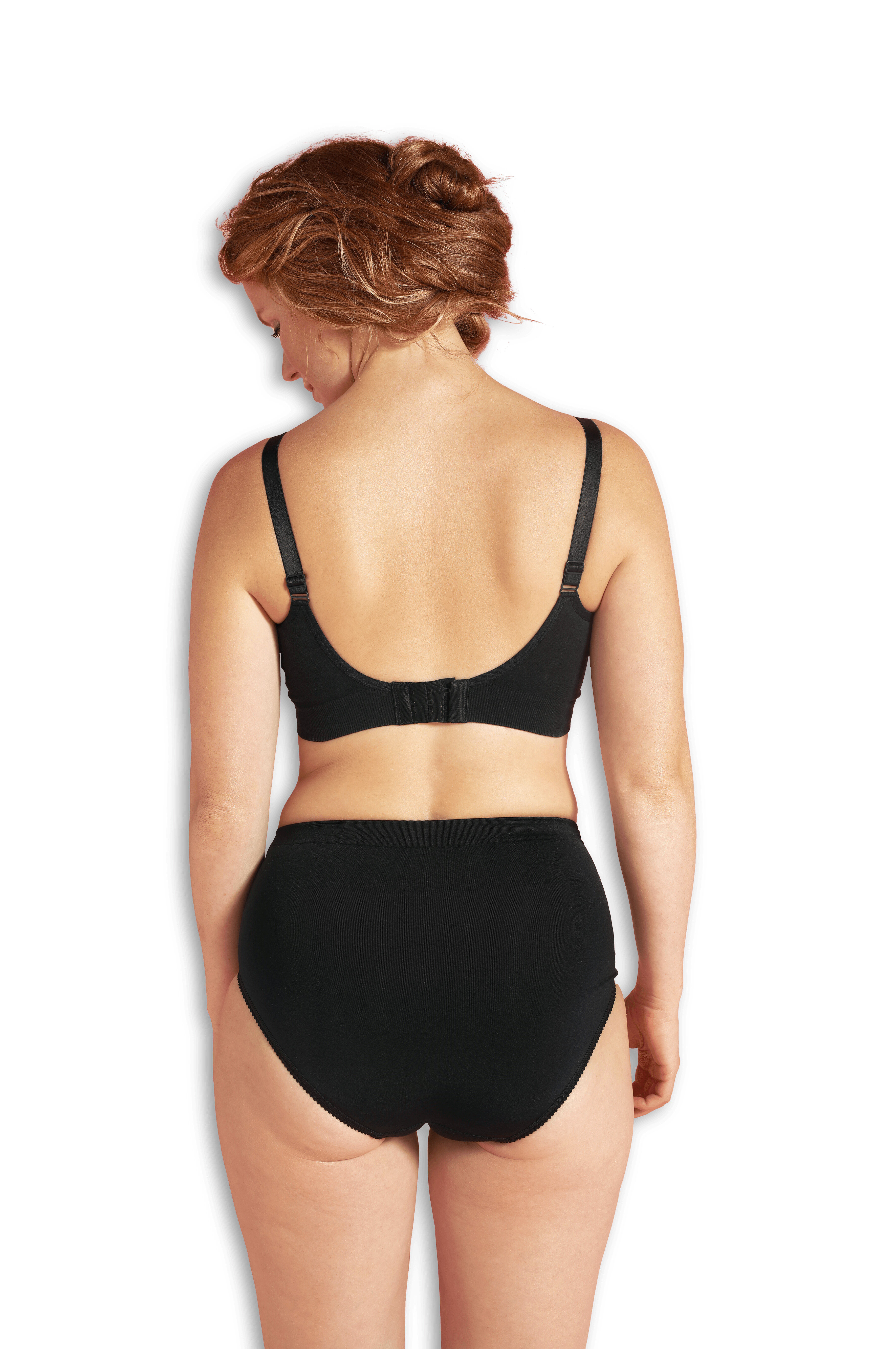 Cariwell Cariwell Organic Maternity & Nursing Bra-M Black image number 4