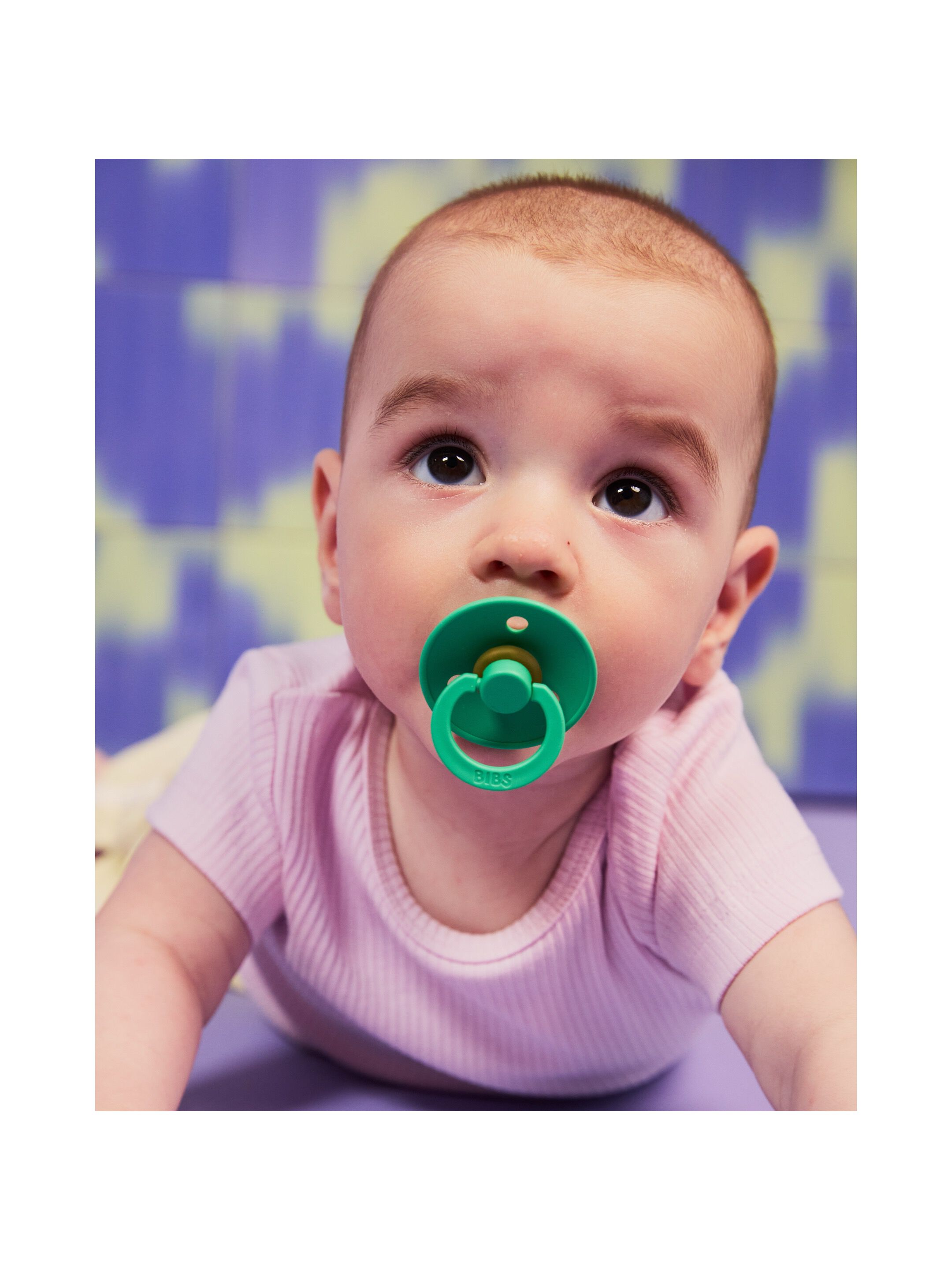 BIBS Pacifier Colour 2 pack Latex Size 2 Matcha/Cactus image number 5