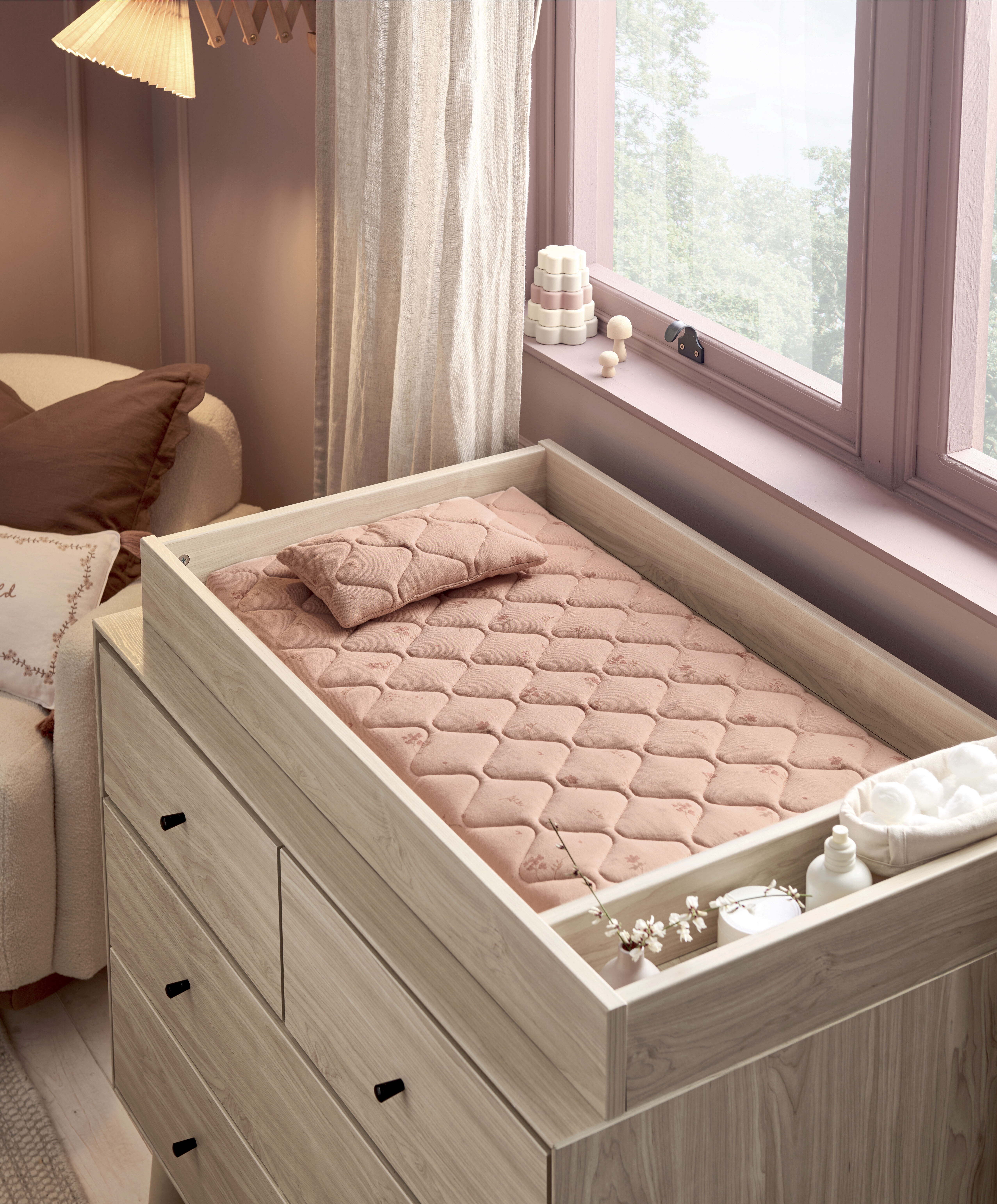 Luxury Changing Mat - Wildflower