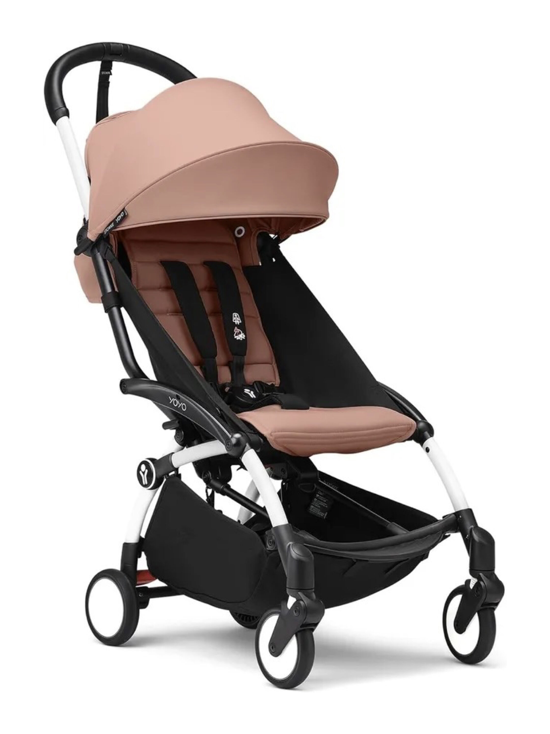 Stokke YOYO3 White Frame with 6+ Color Pack Aqua (2 Pieces)
