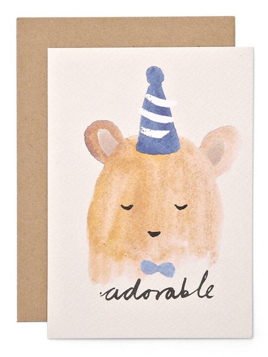 Card - Adorable Bear image number 1