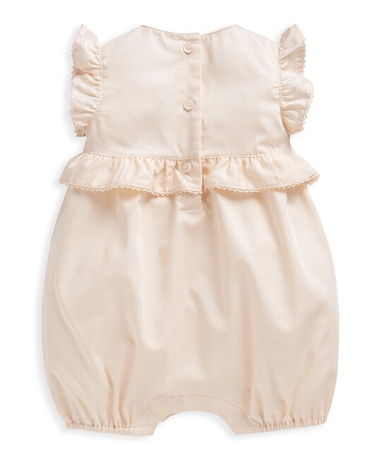 Embroidered Frill Romper image number 2