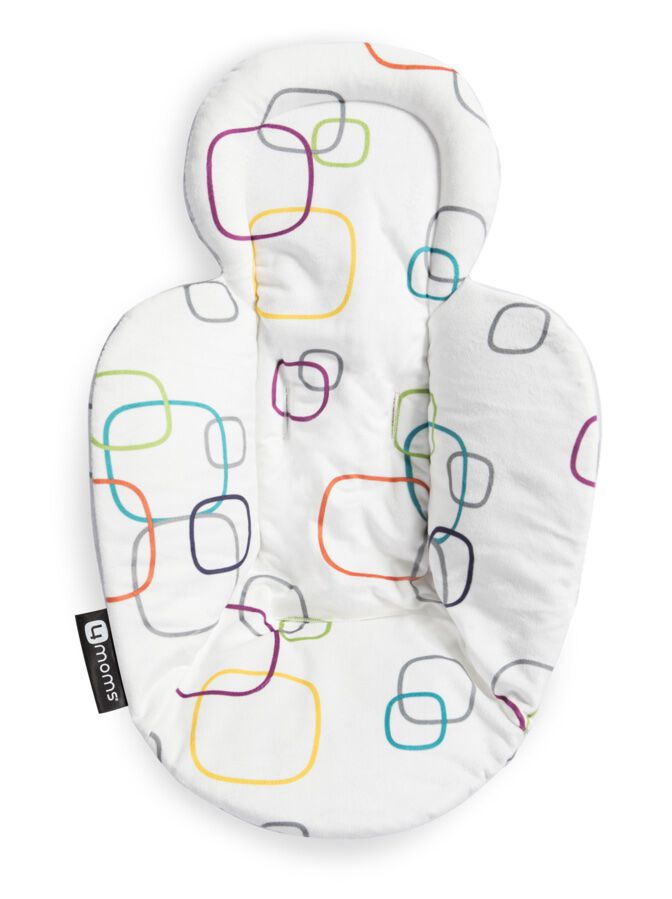 4moms New Reversible Newborn Insert - Multi Plush image number 3