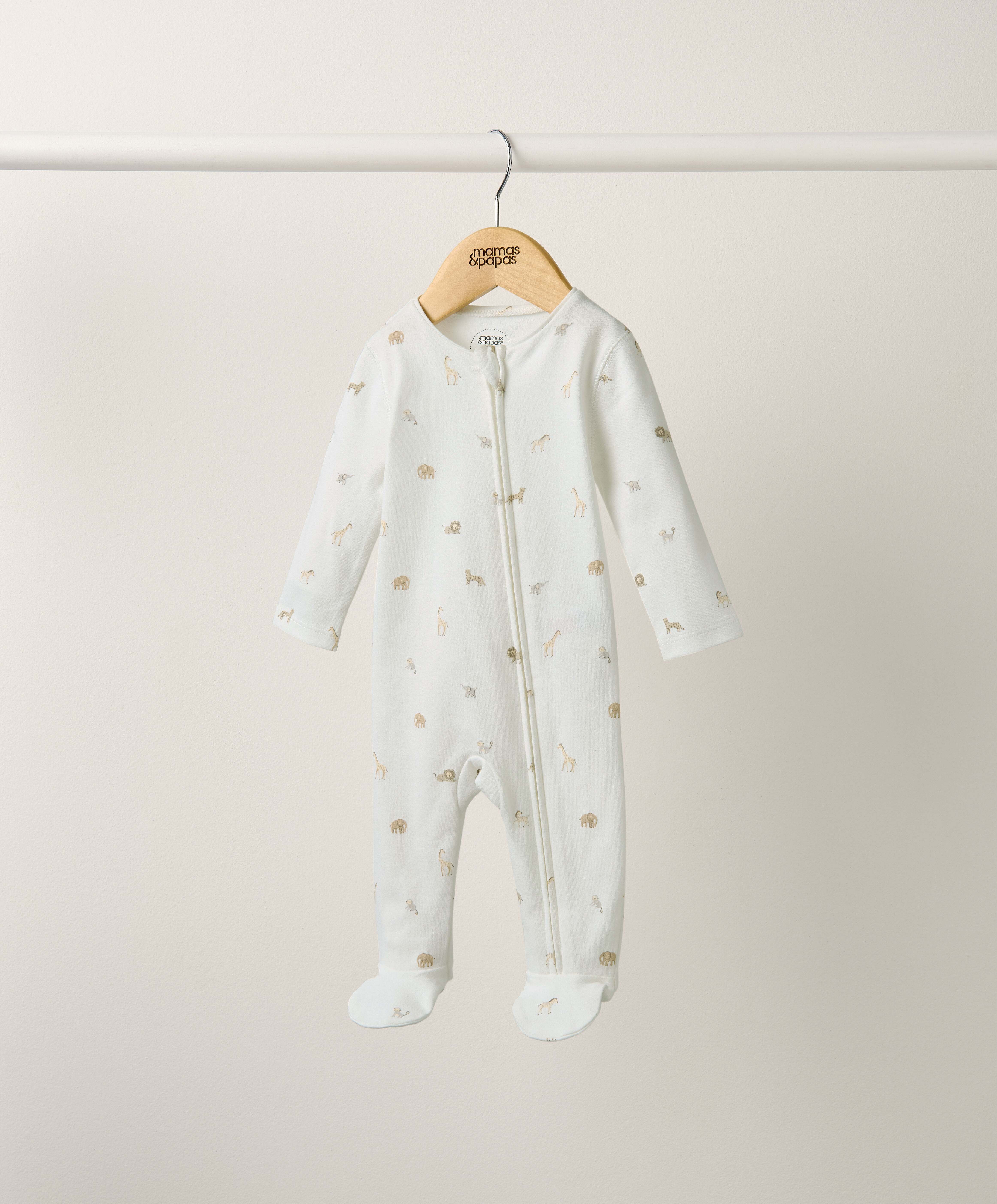 Safari Print Asymmetric Zip All In One image number 3