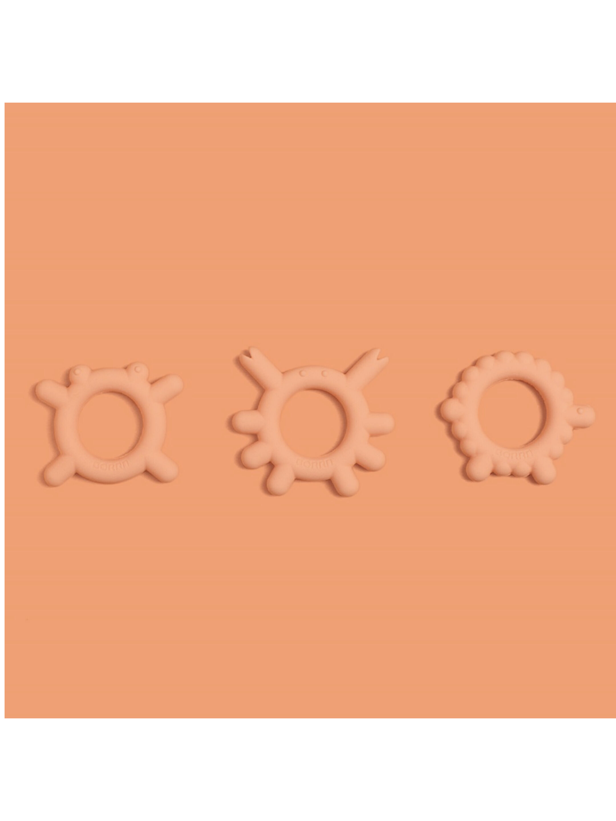 BORRN Silicone BPA Free, Non Toxic Teether - Fish image number 2