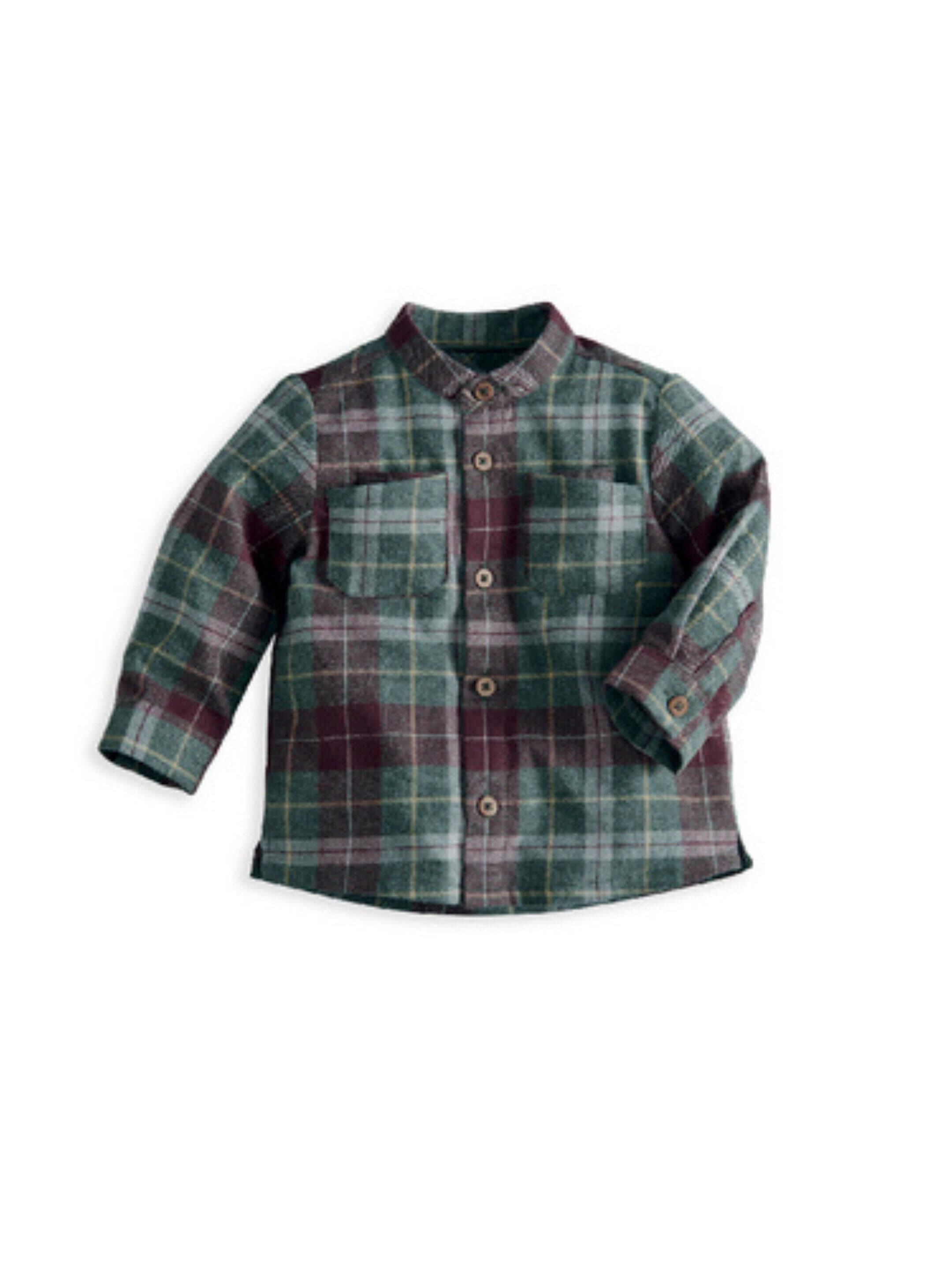 Woven Check Shirt image number 2