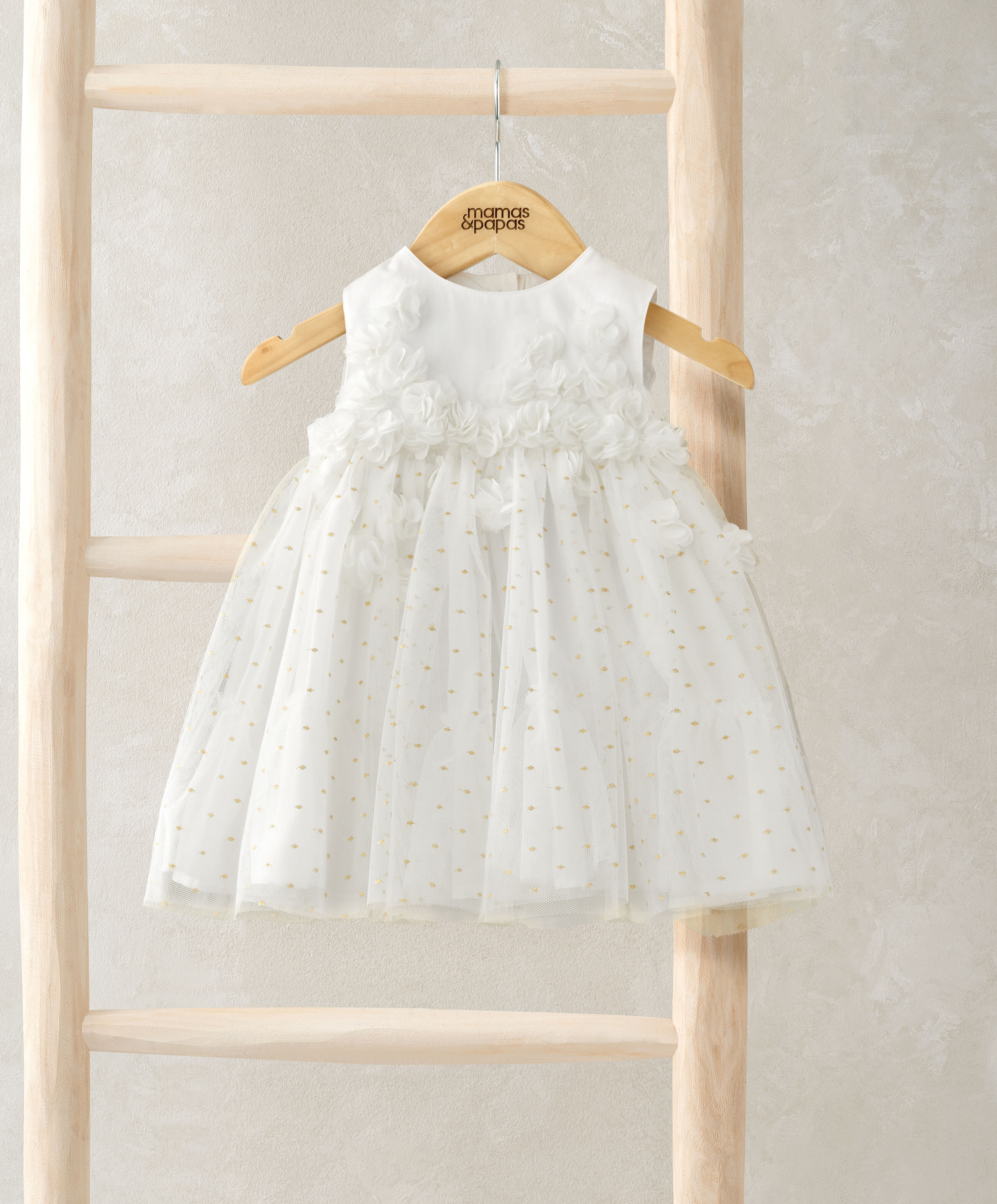 3D Scattered Flower Dress image number 1