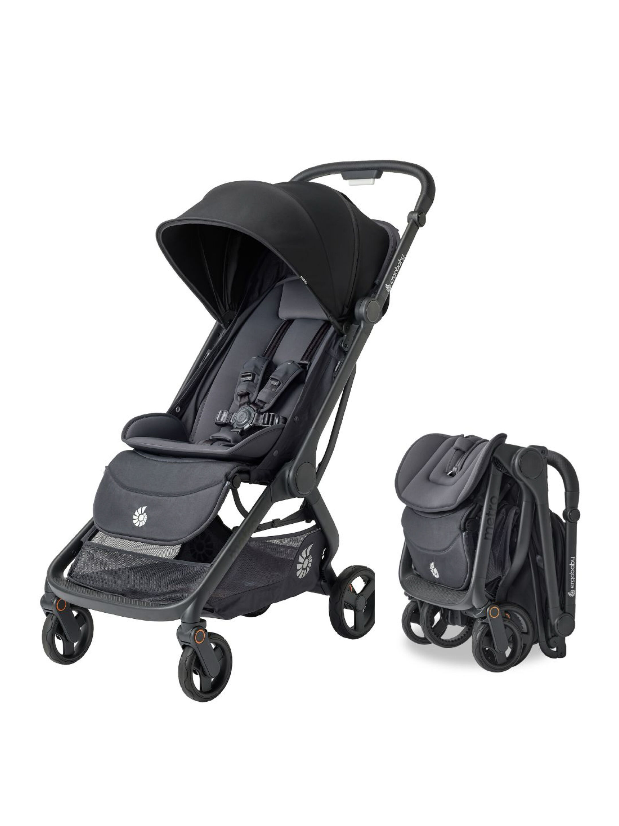 Ergobaby Metro 3 Stroller- Onyx Black image number 1