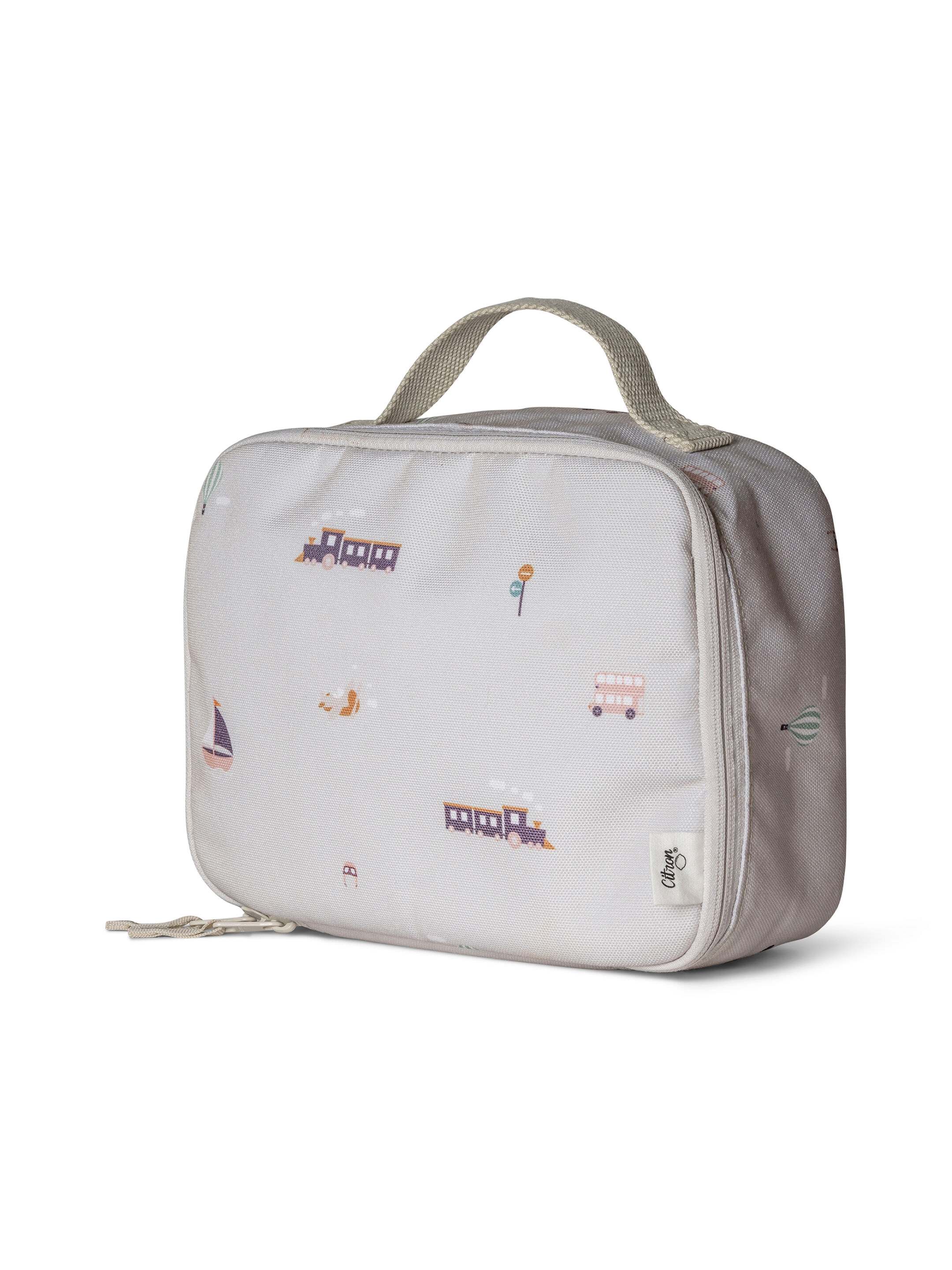 Citron Insulated Square Lunchbag Vehicles image number 4