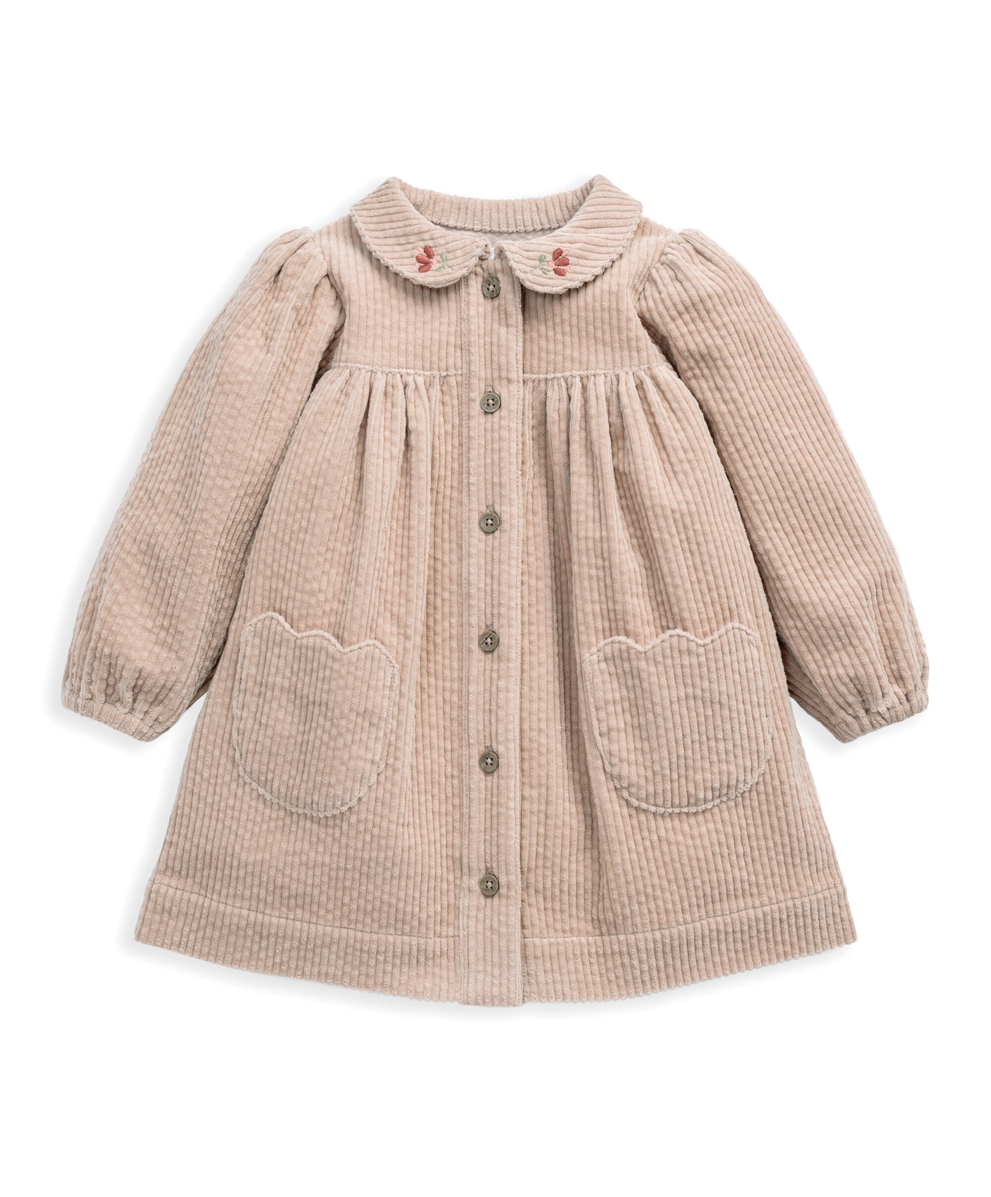 Cord Collared Dress image number 2