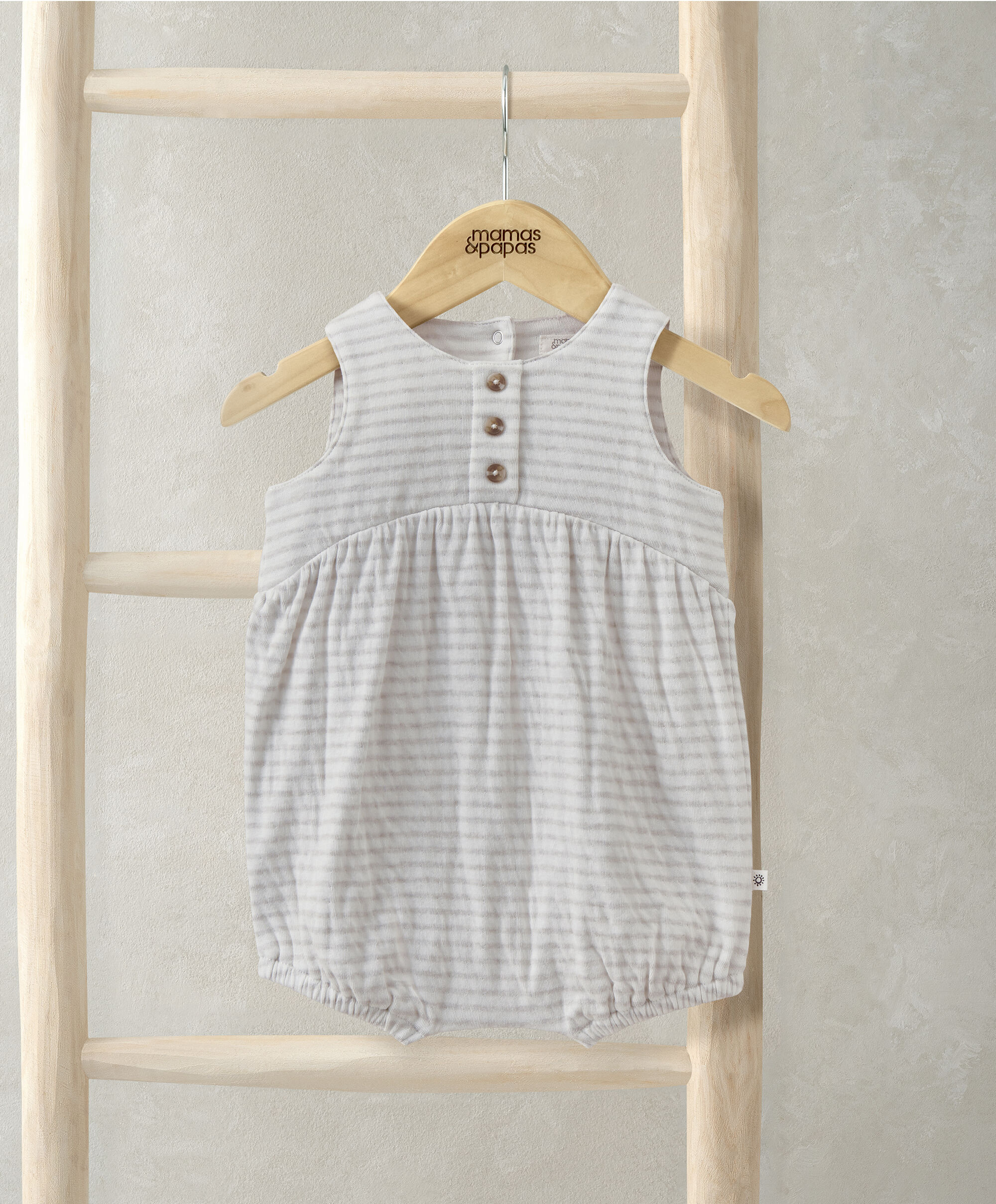 Marl Shortie Romper image number 1