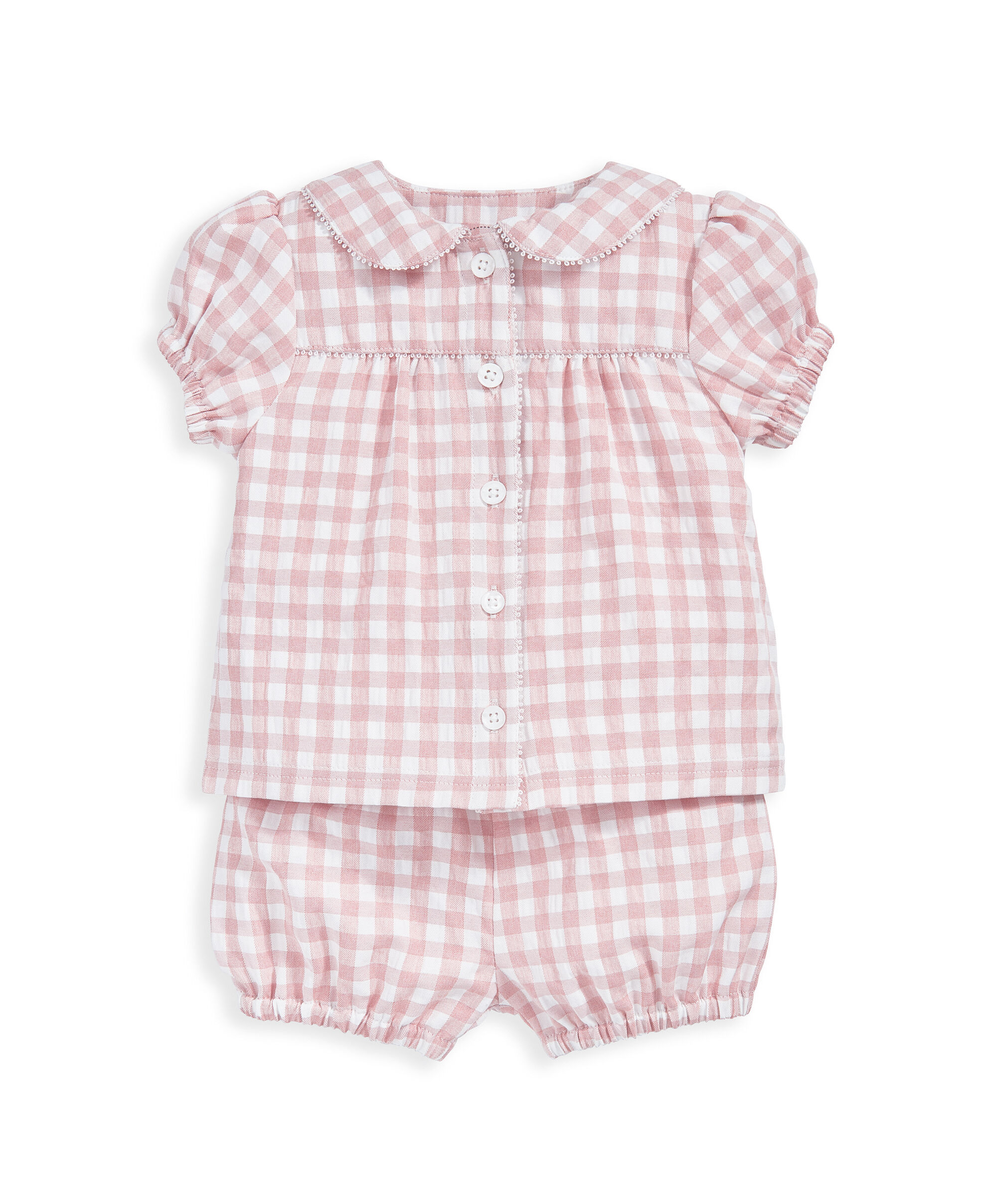 2 Piece Pink Gingham PJs image number 2