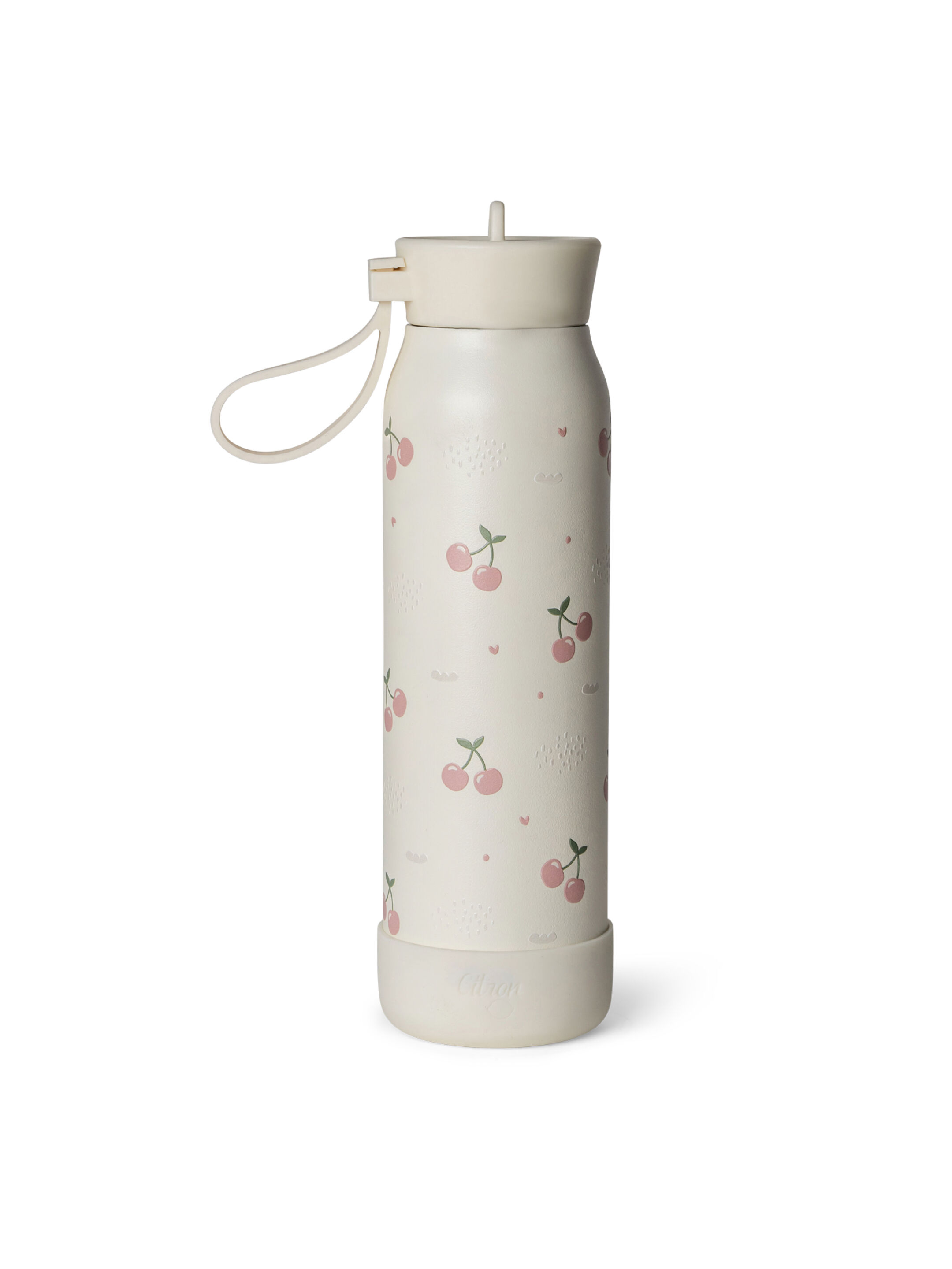 Stainless Steel Water Bottle 350ml - Cherry image number 1