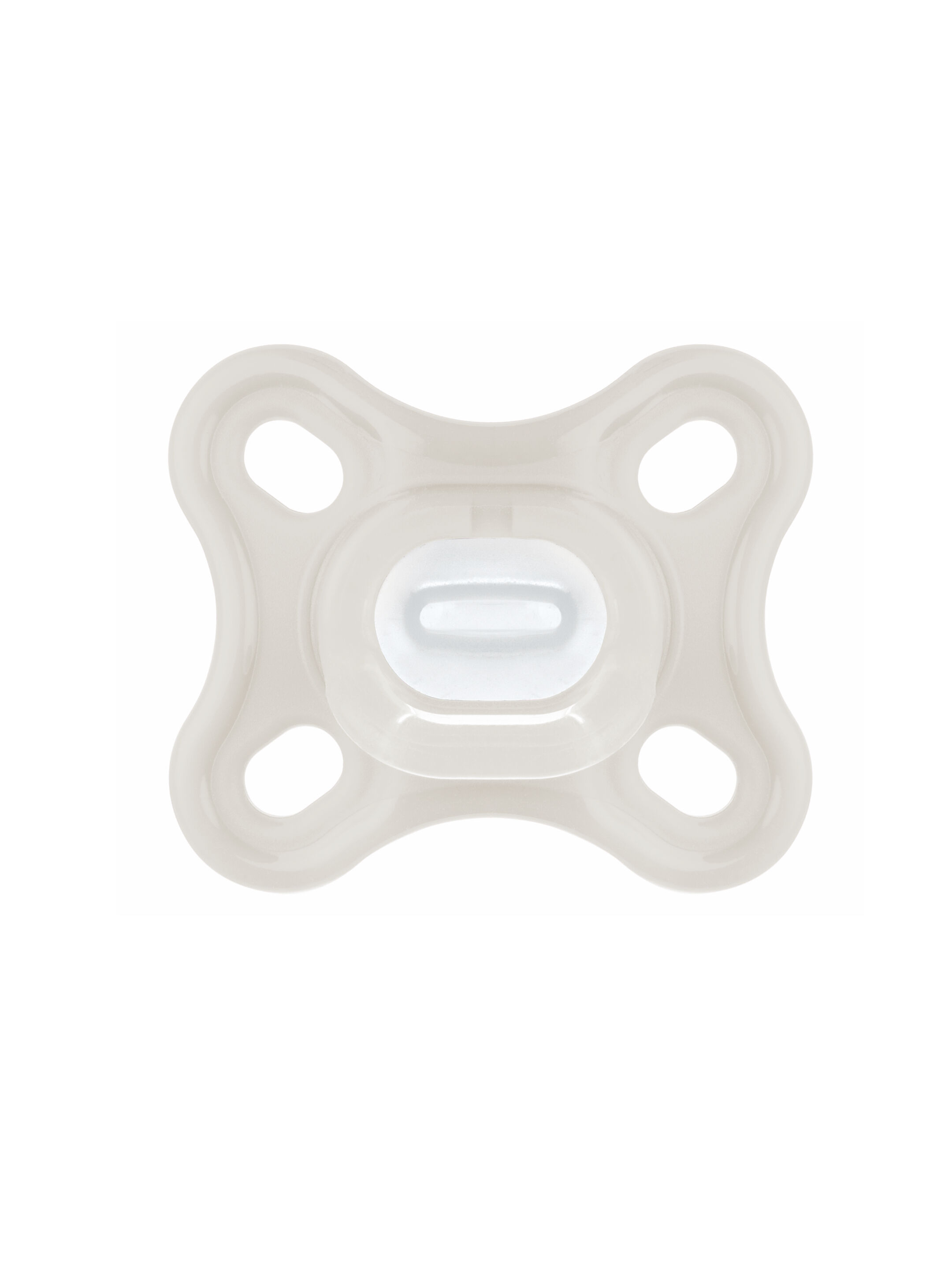 Mam Baby Comfort Silicone Pacifier - 0-3 M |Pink & Beige - Pack of 2 image number 3