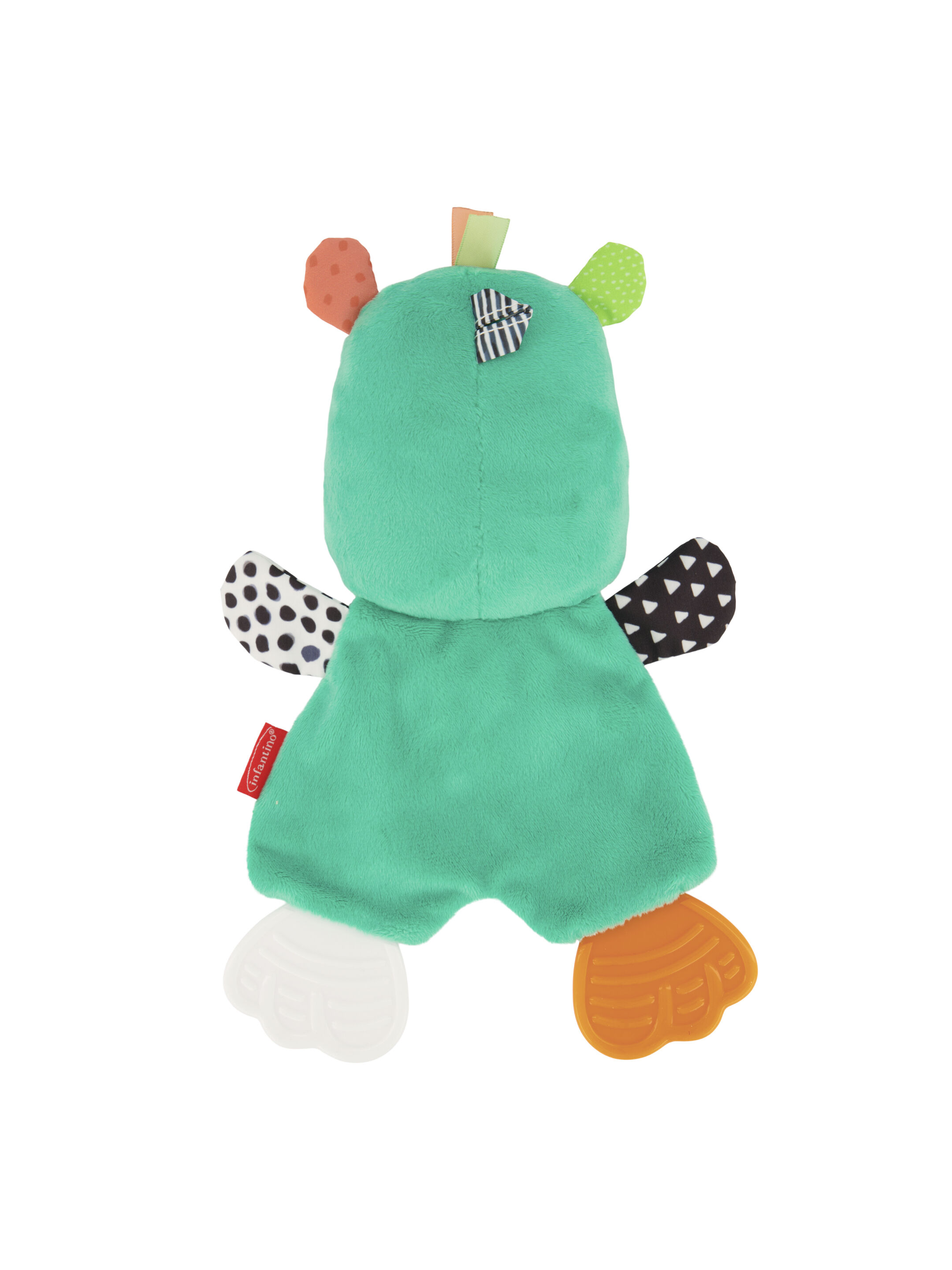 Infantino Cuddly Teether - Hippo image number 3
