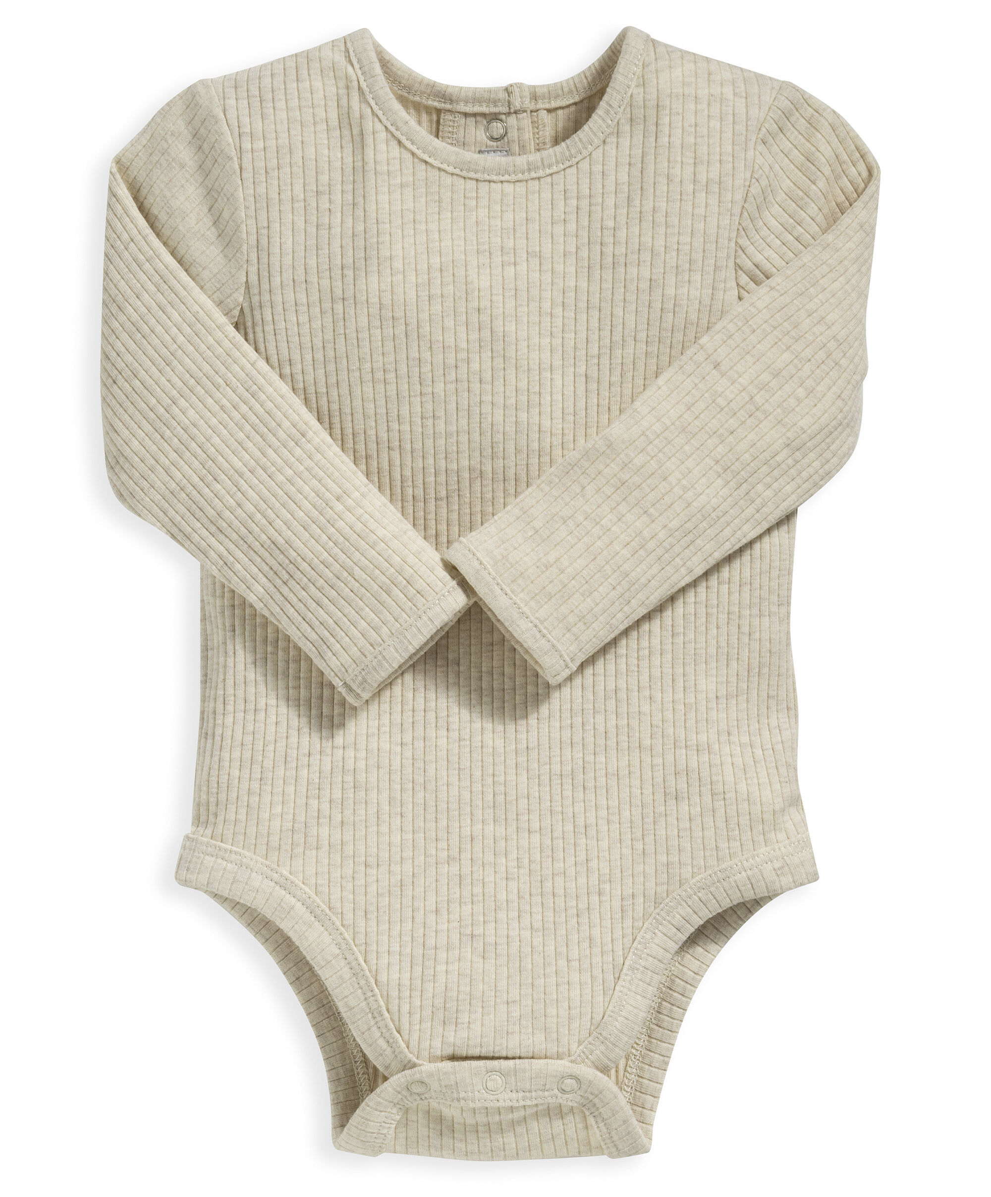 Basics Oatmeal Bodysuit image number 1