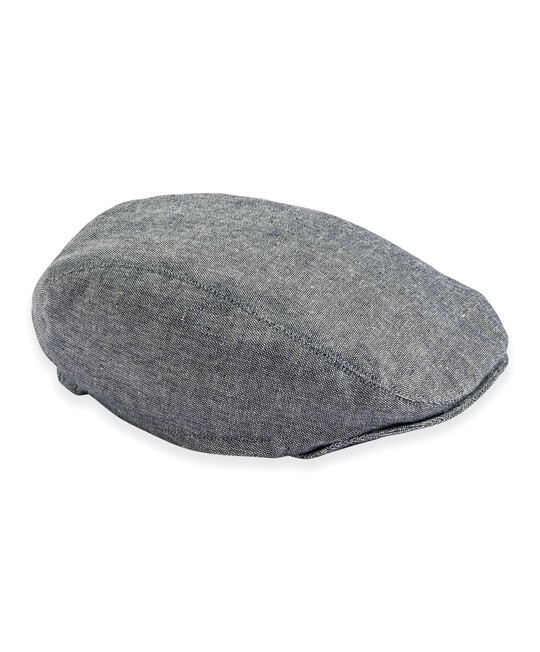 Chambray Flat Cap image number 1
