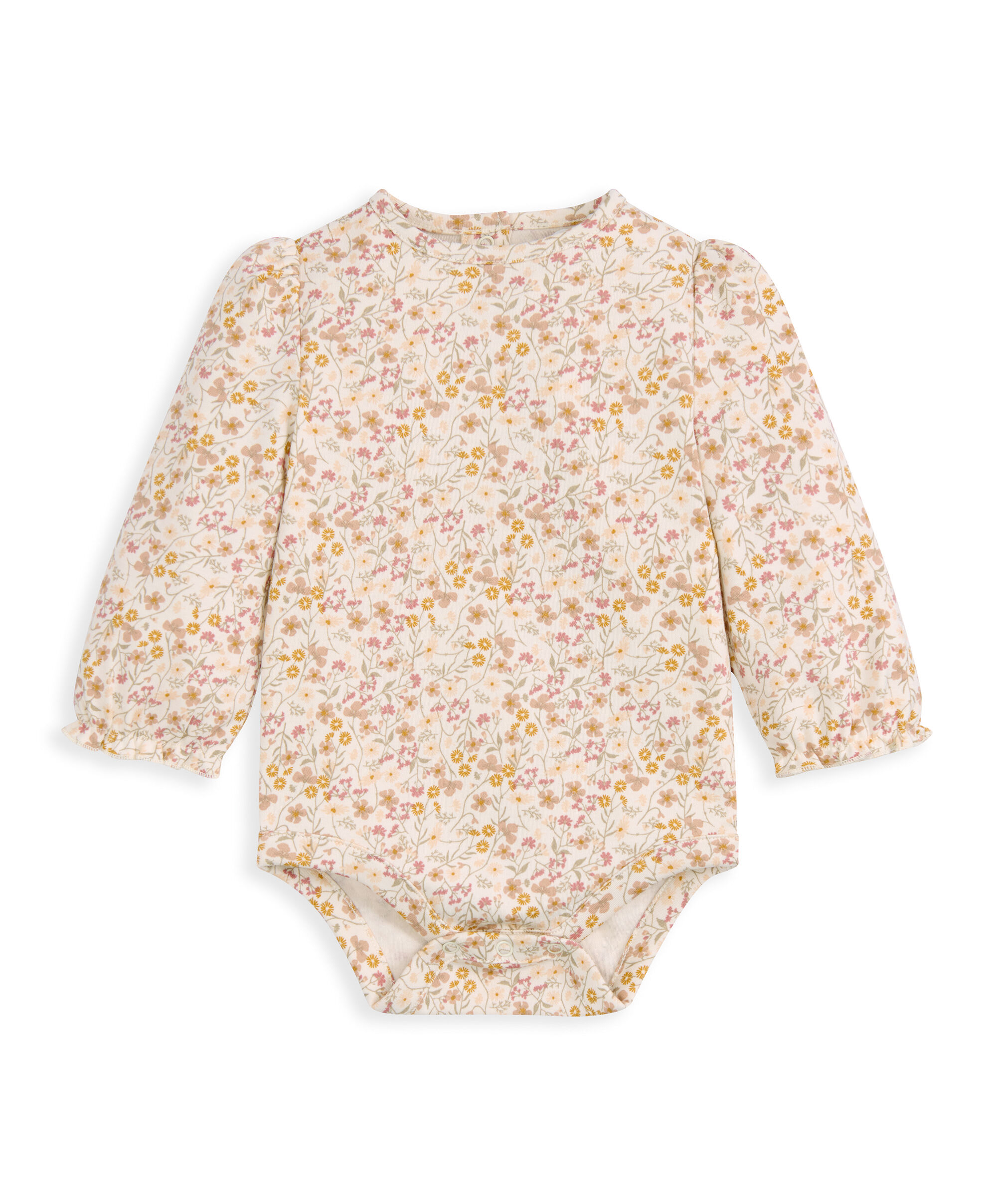 Broderie Dungarees & Bodysuit Outfit Set image number 4