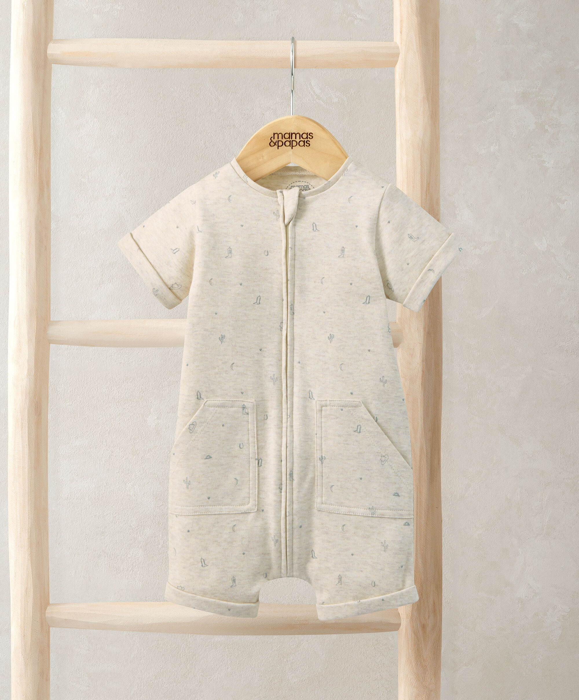 Cowboy Shortie Romper image number 1