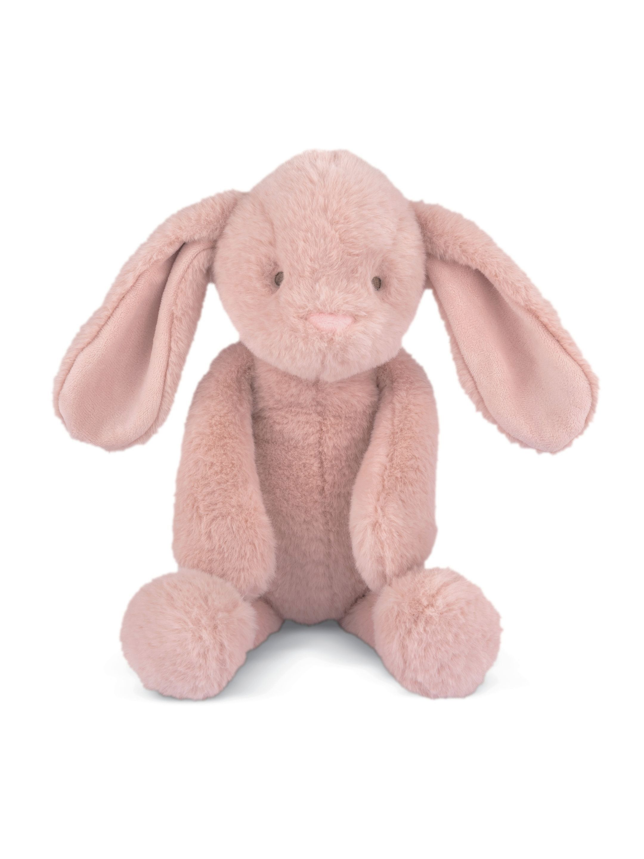Snuggle Gift Set - Pink Cellular Blanket with Pink Bunny Soft Toy & Wildflower Muslin Squares image number 8