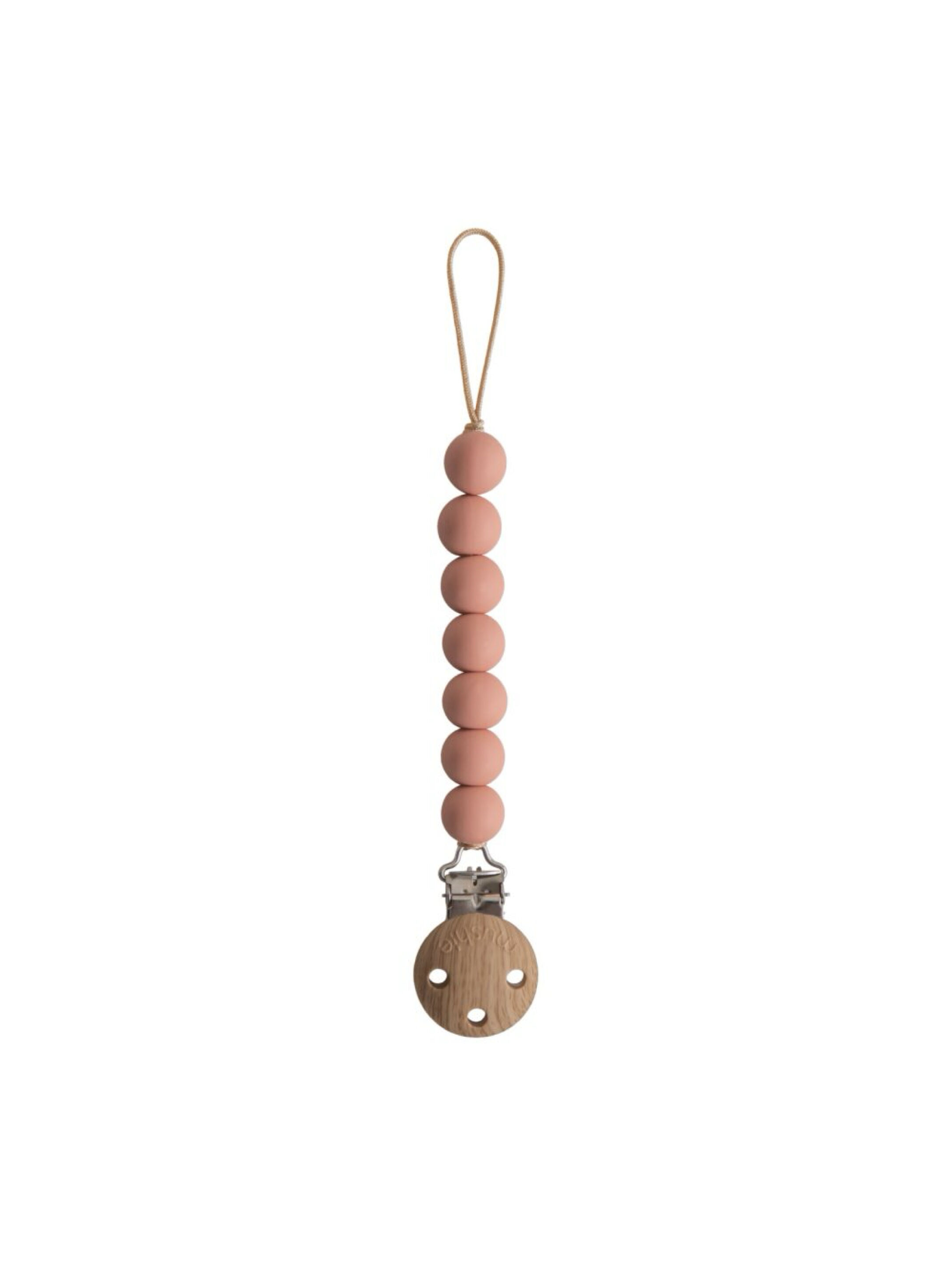 Mushie Pacifier Clips Halo Powder image number 5