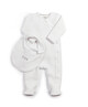Textured All-in-One & Bib - 2 Piece Set image number 1