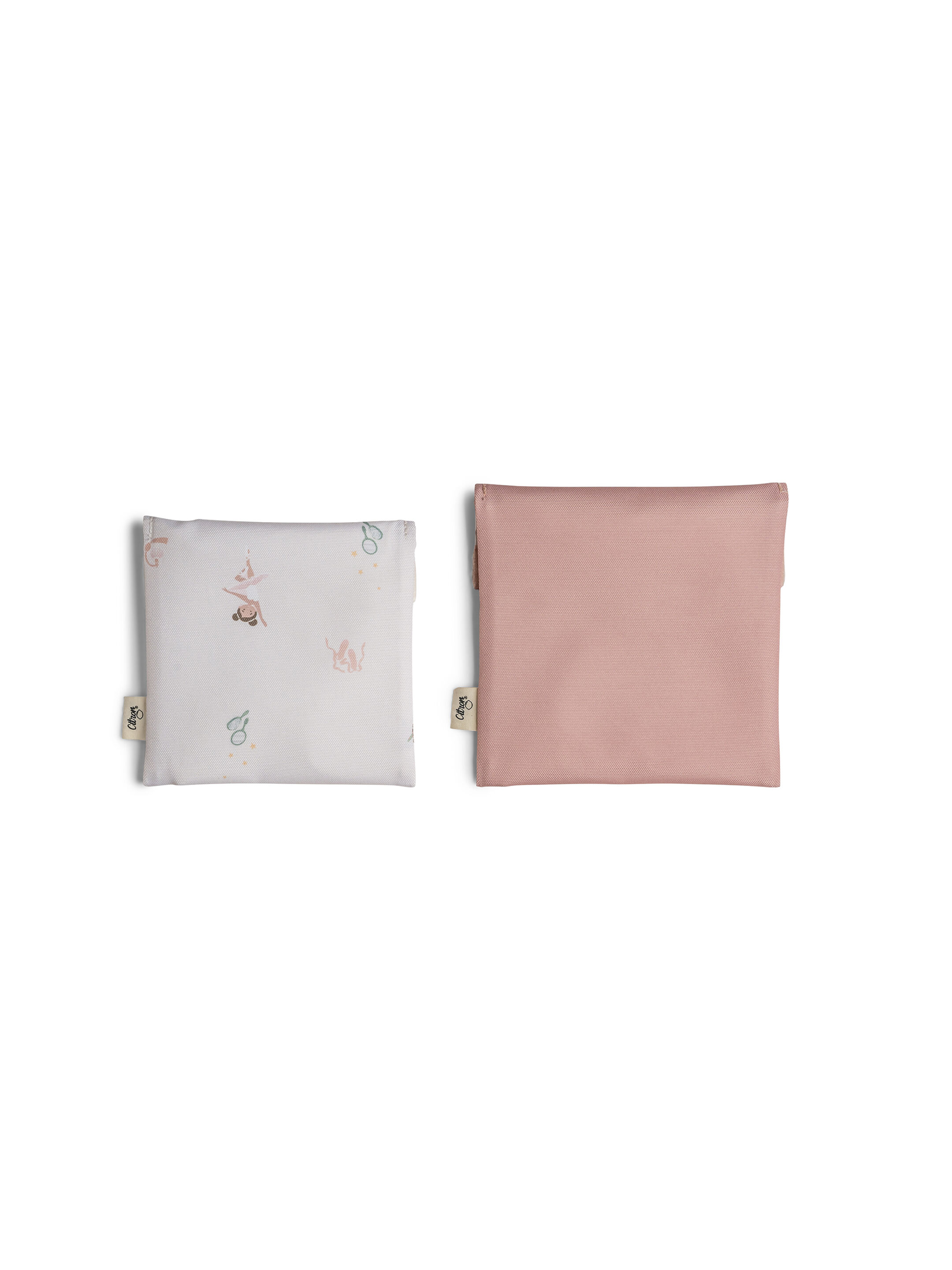 Citron Reusable Sandwich Bag Set of 2 Ballerina image number 2