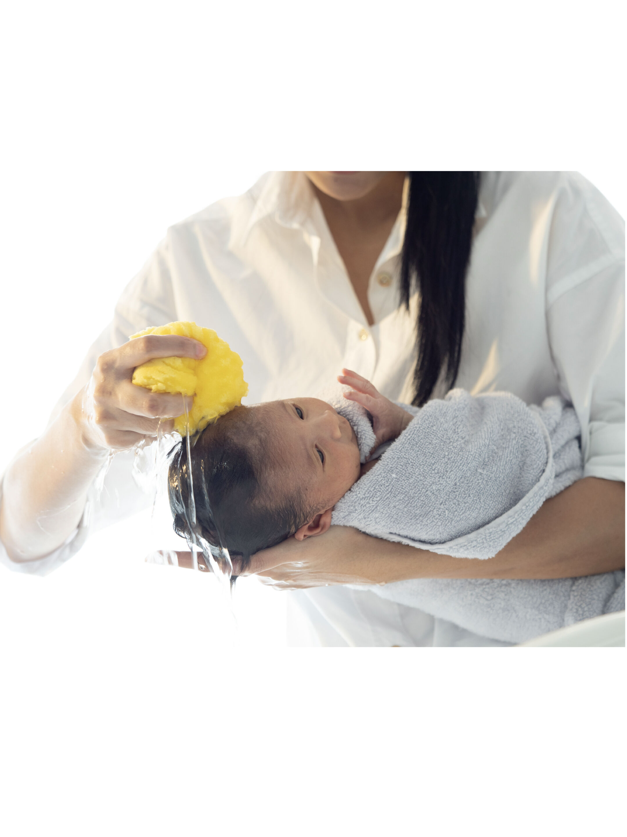 Babu Bellini Premium Fine Silk Sea Sponge 10cm - Natural Baby Bath Sponge image number 3