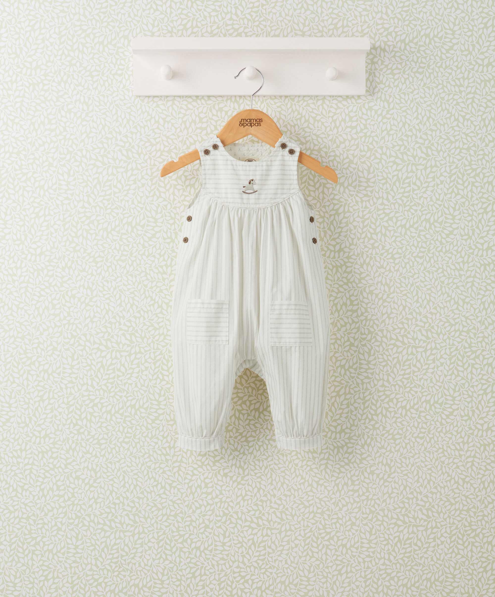 Stripe Romper - Laura Ashley image number 1