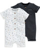 2 Pack Mono S/s Rompers image number 1