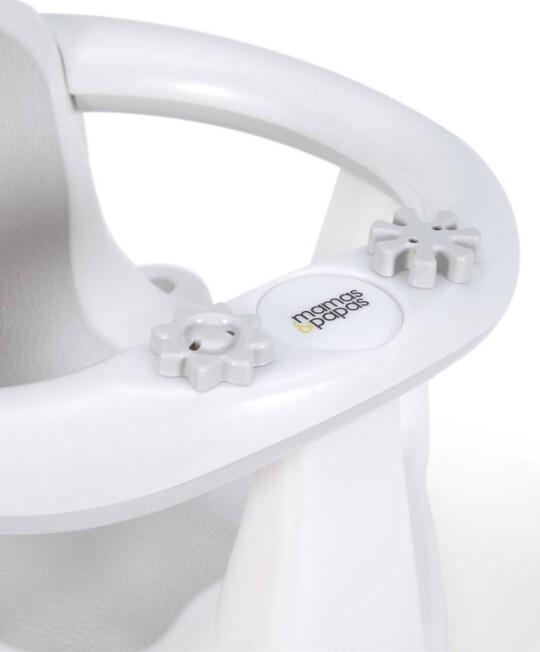 Bath Seat Oval - White/Grey image number 3