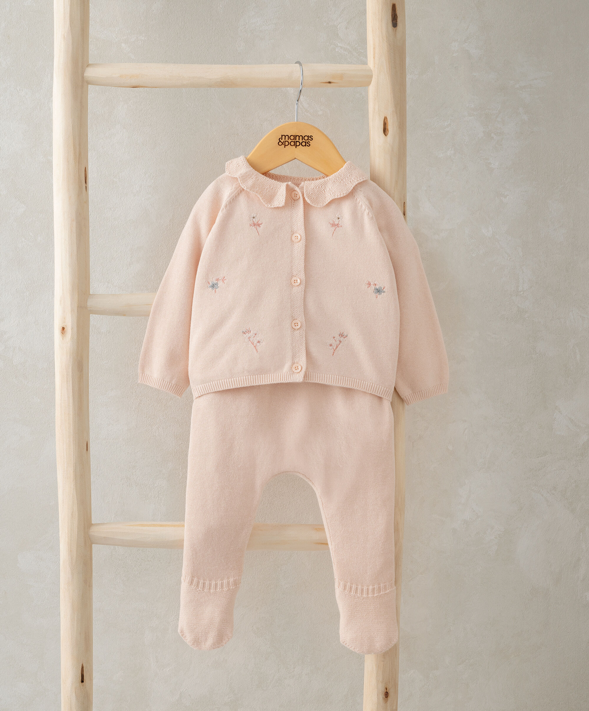 Floral Waistcoat & Leggings Set image number 1