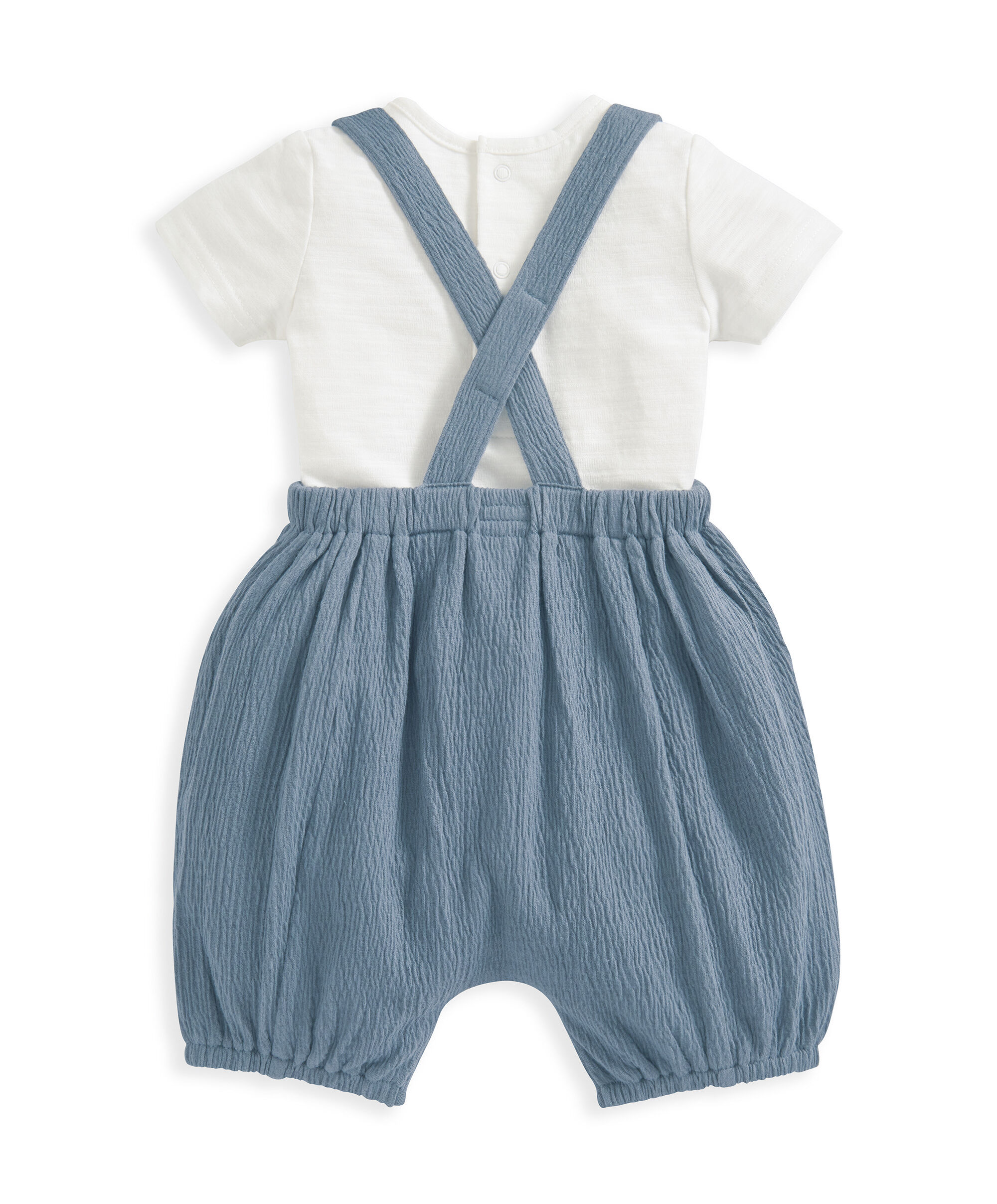 Linen Shortie Romper Set - 2 Piece Set image number 3
